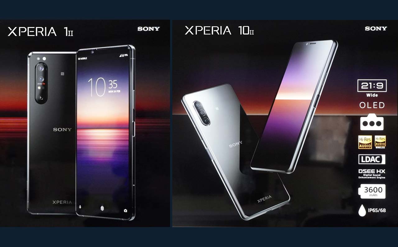 Hai mẫu điện thoại mới của Sony sẽ có tên là Xperia 1 II và Xperia 10 II: vẫn có màn hình 21:9