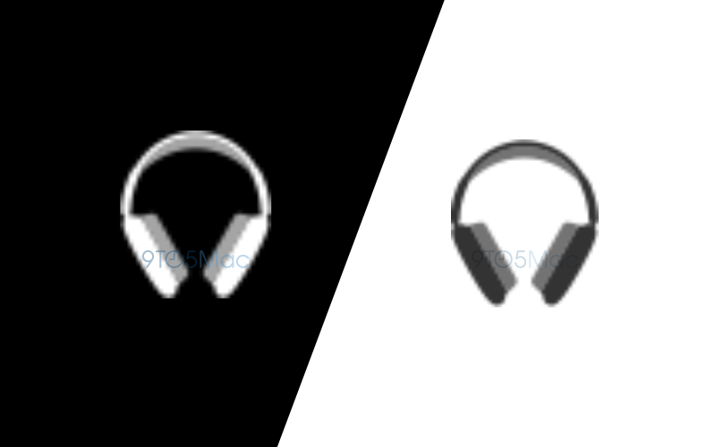 iOS14 hé lộ icon chiếc tai nghe fullsize chuẩn bị ra mắt của Apple, có 2 màu đen/trắng