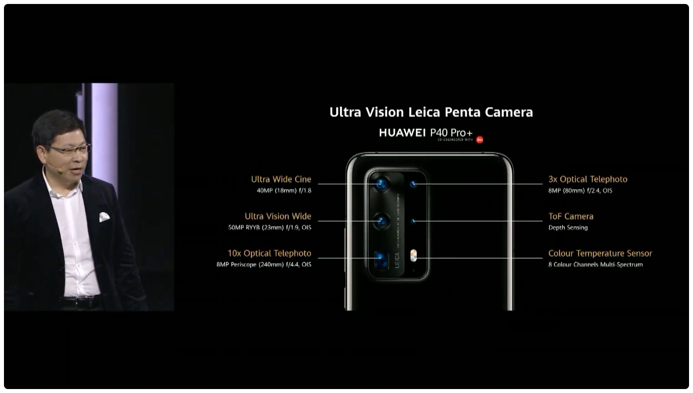 huawei P40 Pro+ có 5 camera