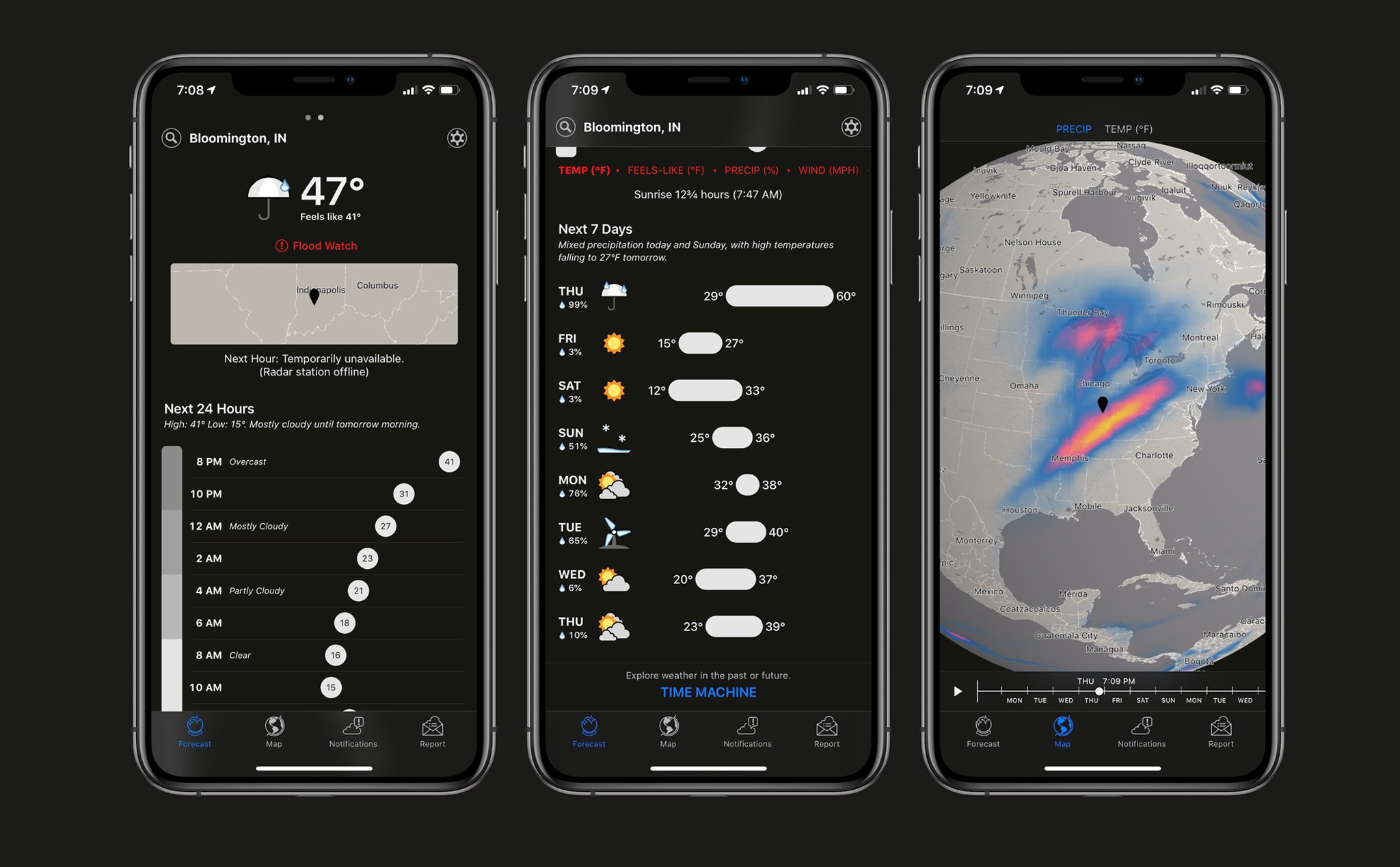 Apple mua lại ứng dụng thời tiết Dark Sky, không còn hỗ trợ cho Android
