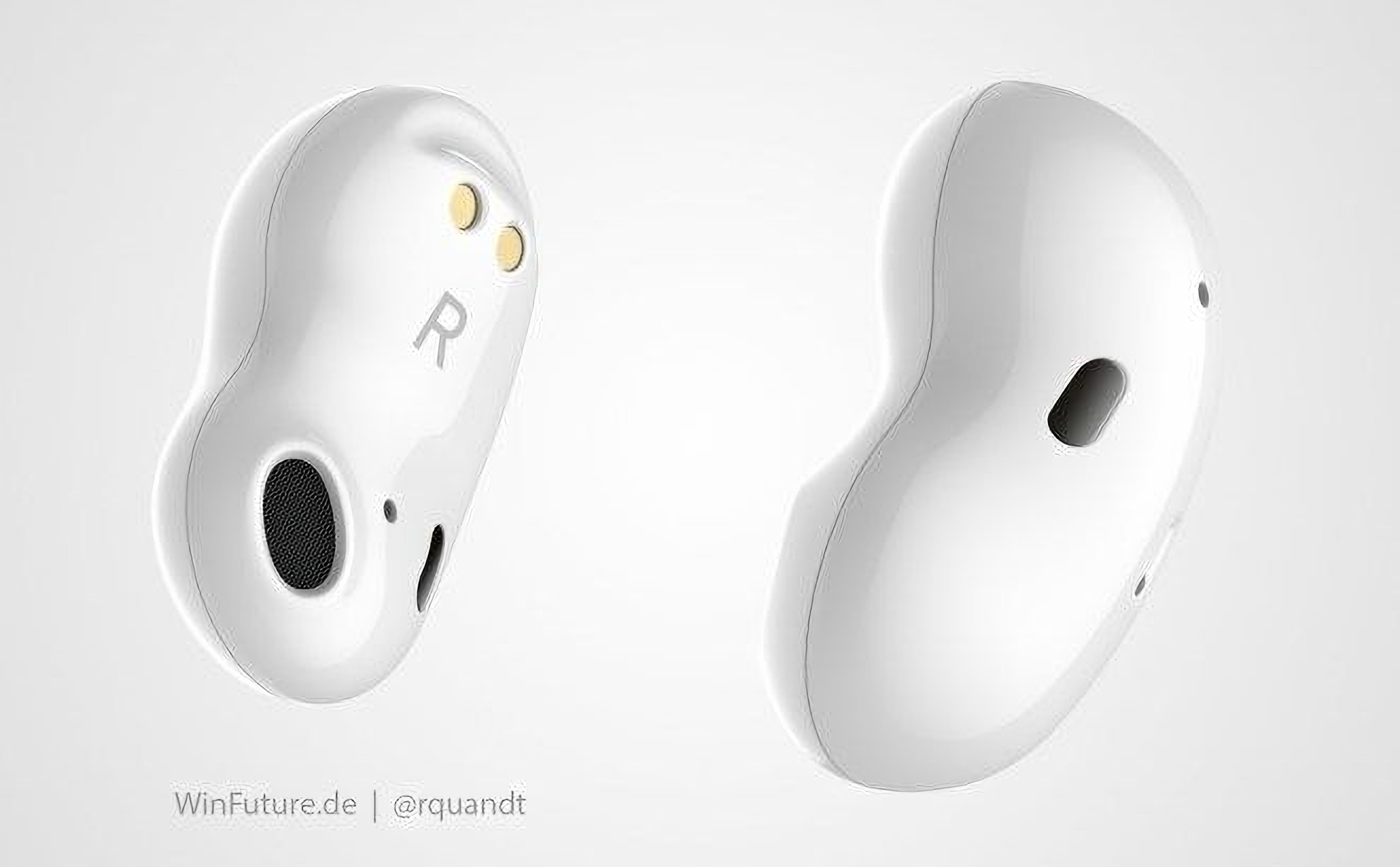Tai nghe True-Wireless thế hệ mới của Samsung: code name Bean, thiết kế earbud độc lạ hơn AirPods