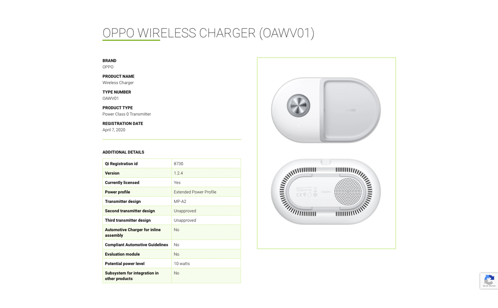 Oppo sẽ giới thiệu bộ sạc không dây Oppo AirVOOC 40W cùng với Oppo Reno Ace 2