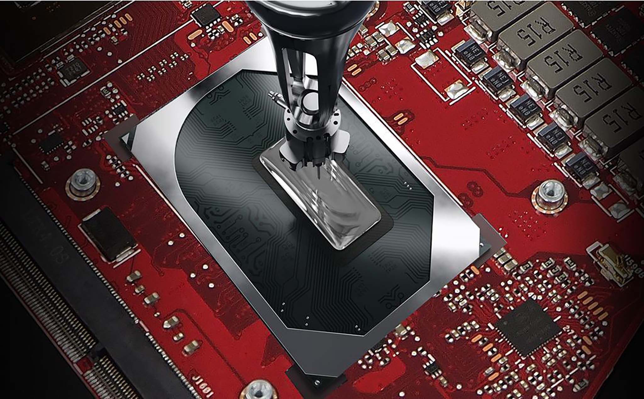 ASUS dùng keo tản nhiệt kim loại lỏng của Thermal-Grizzly trên laptop chạy CPU Intel đời mới