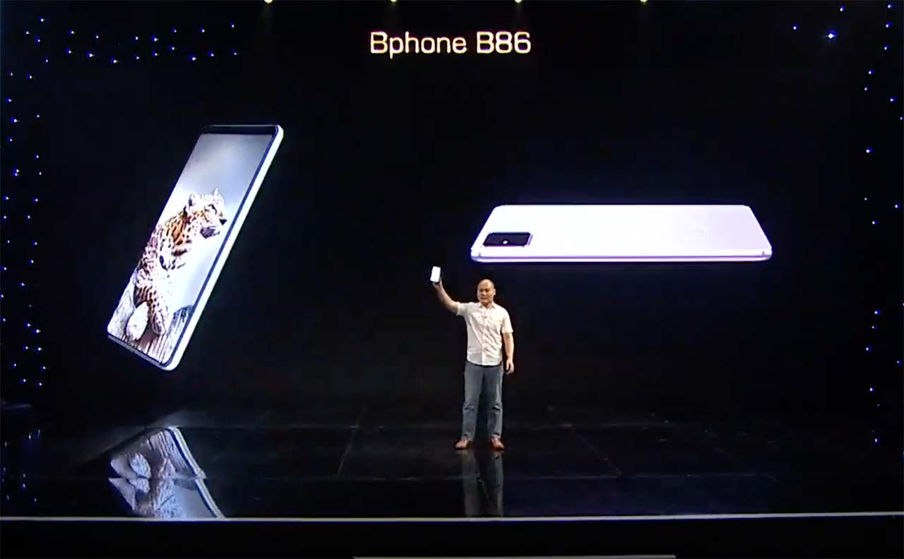 Bphone B86 chính thức: thiết kế không phím bấm, camera nổi bật, thêm màu mới: giá từ 8,99 triệu