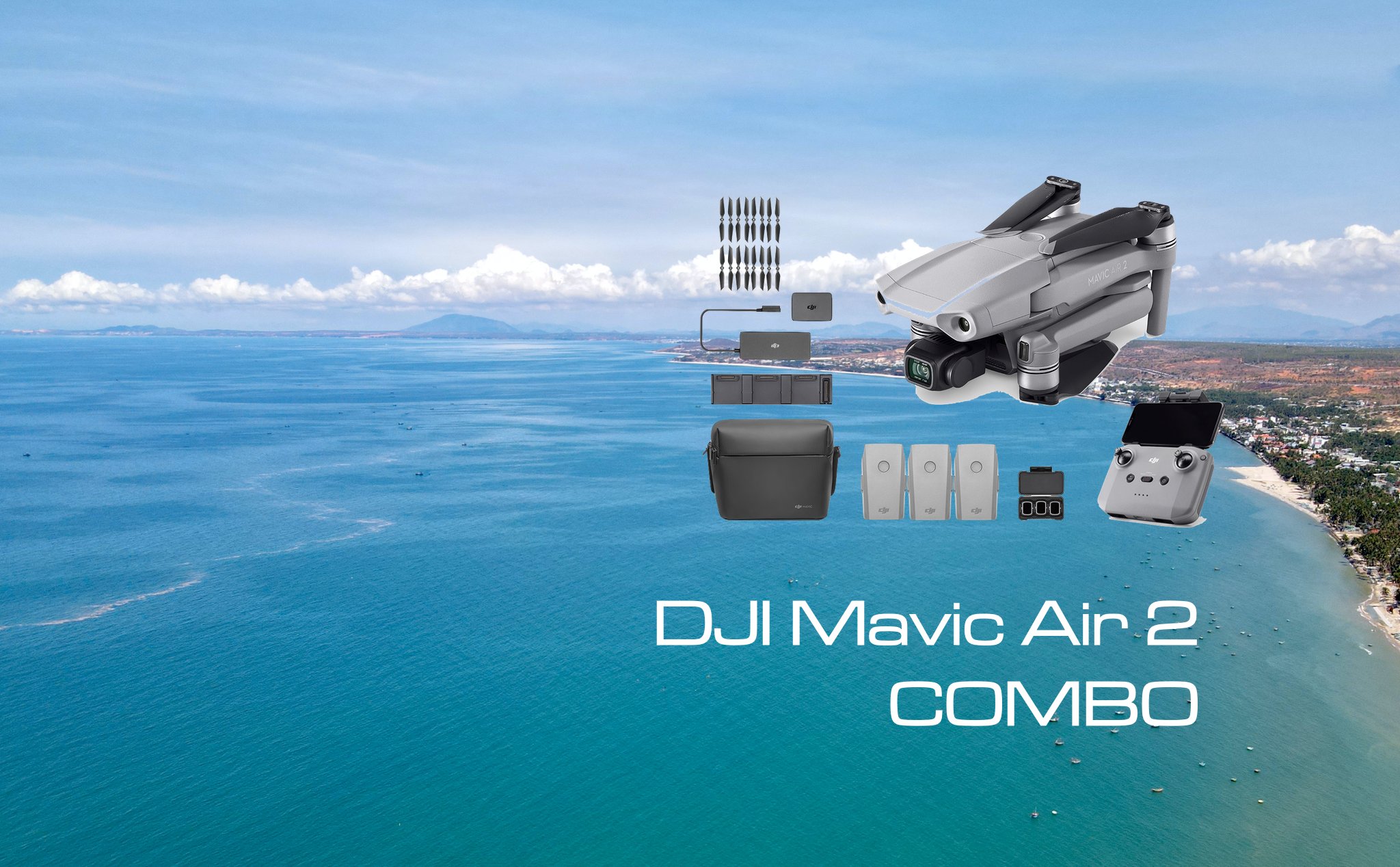 Trên tay review DJI Mavic Air 2 Combo: Nếu thích chơi drone thì rất đáng mua