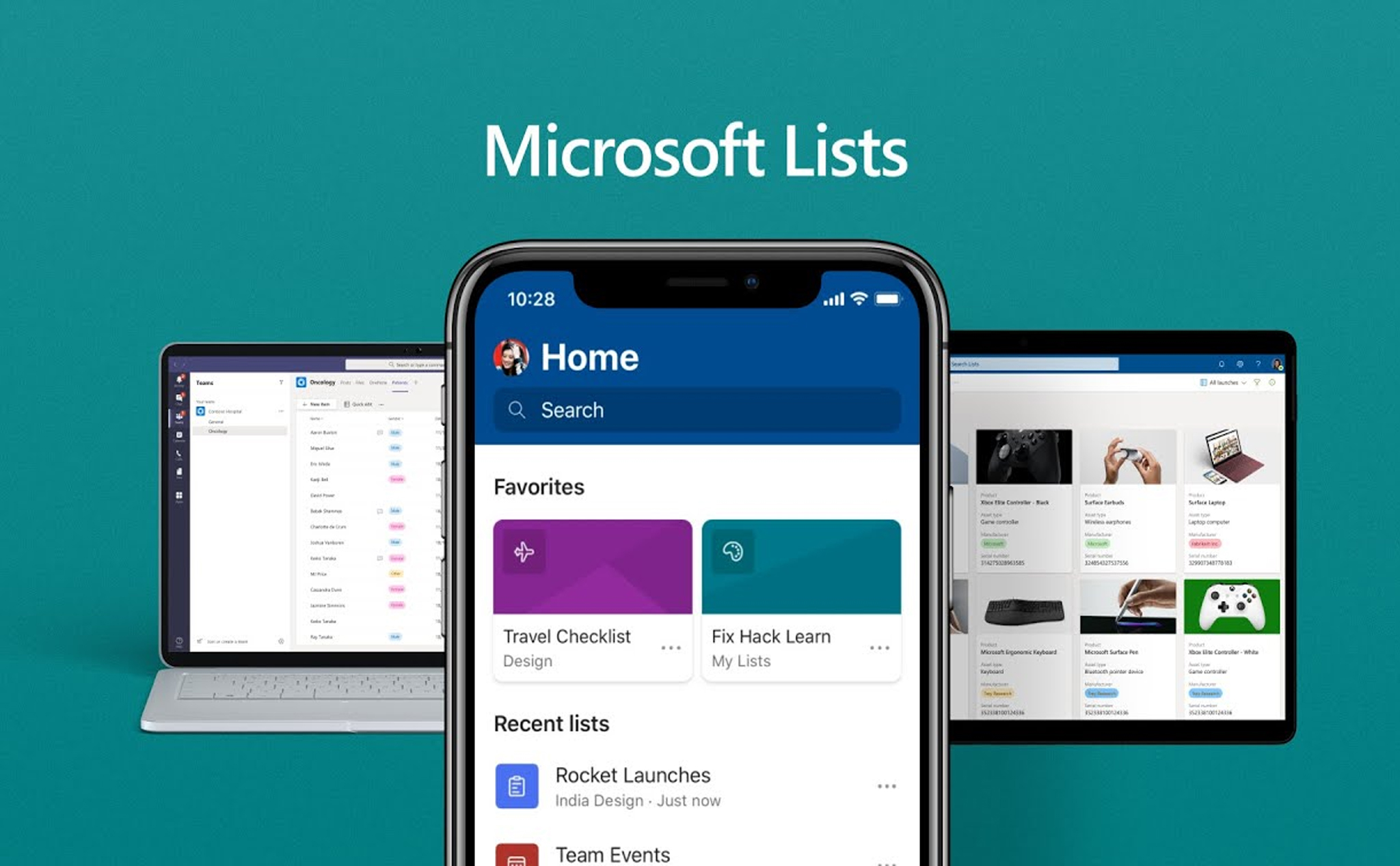 Microsoft Lists: Phát triển từ SharePoint Lists, tích hợp ngay trong Teams, SharePoint và Outlook