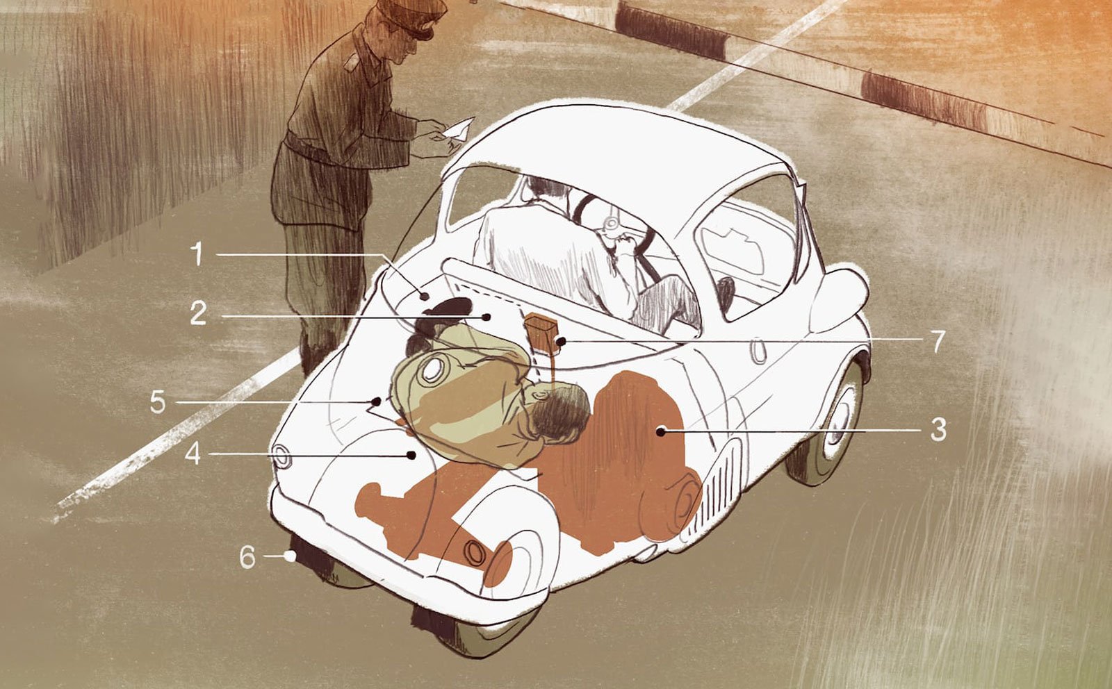 Đào tẩu trên chiếc BMW Isetta: sự điên rồ của 2 người từ 2 bên bức tường Berlin