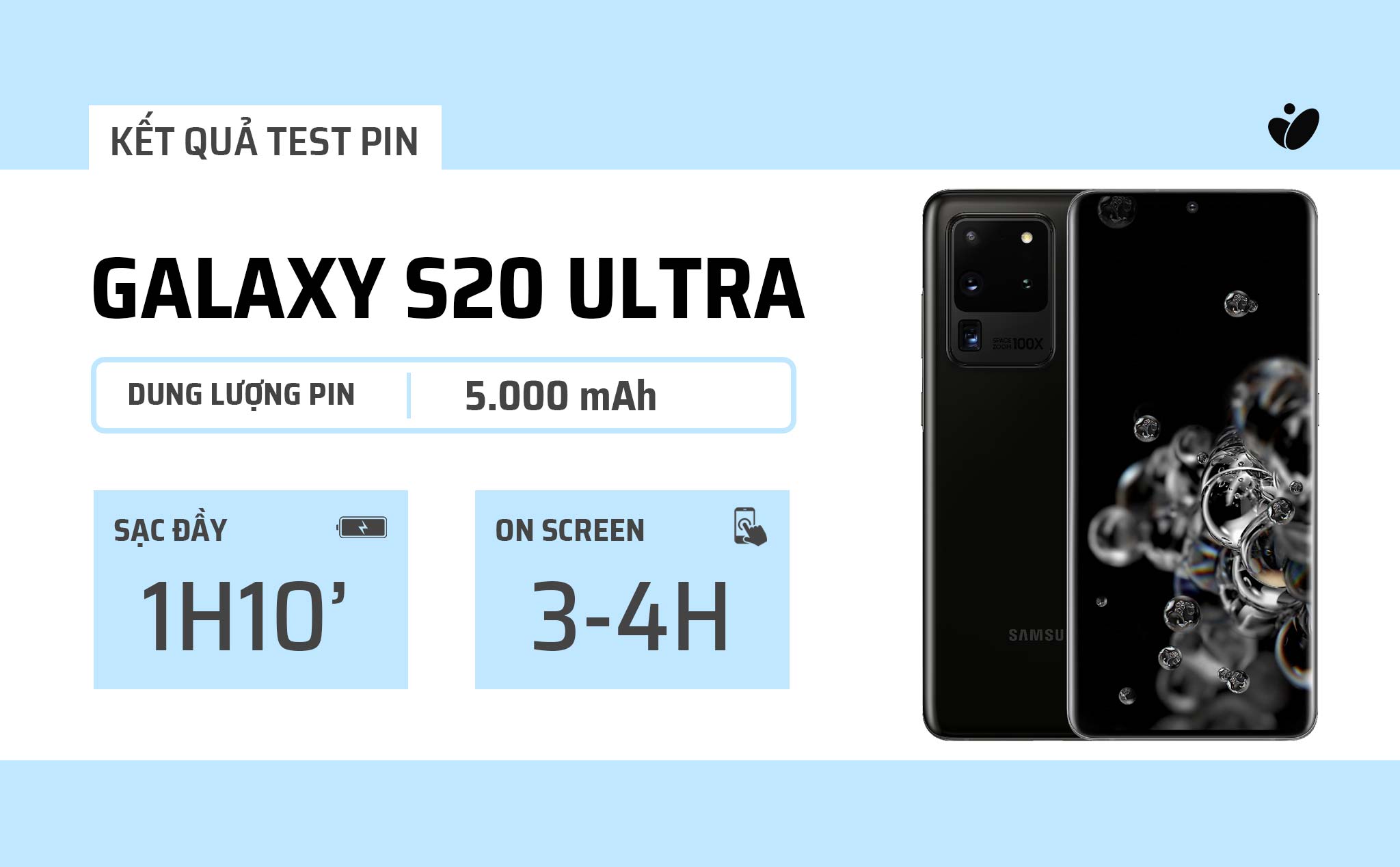Người dùng đánh giá pin Galaxy S20 Ultra: chỉ on screen được 3-4 tiếng