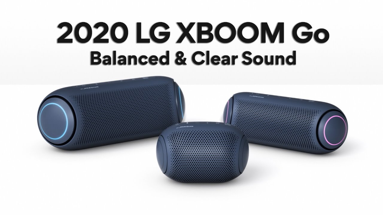 LG giới thiệu dòng loa di động 2020 XBoom Go PL + Meridian Audio ...