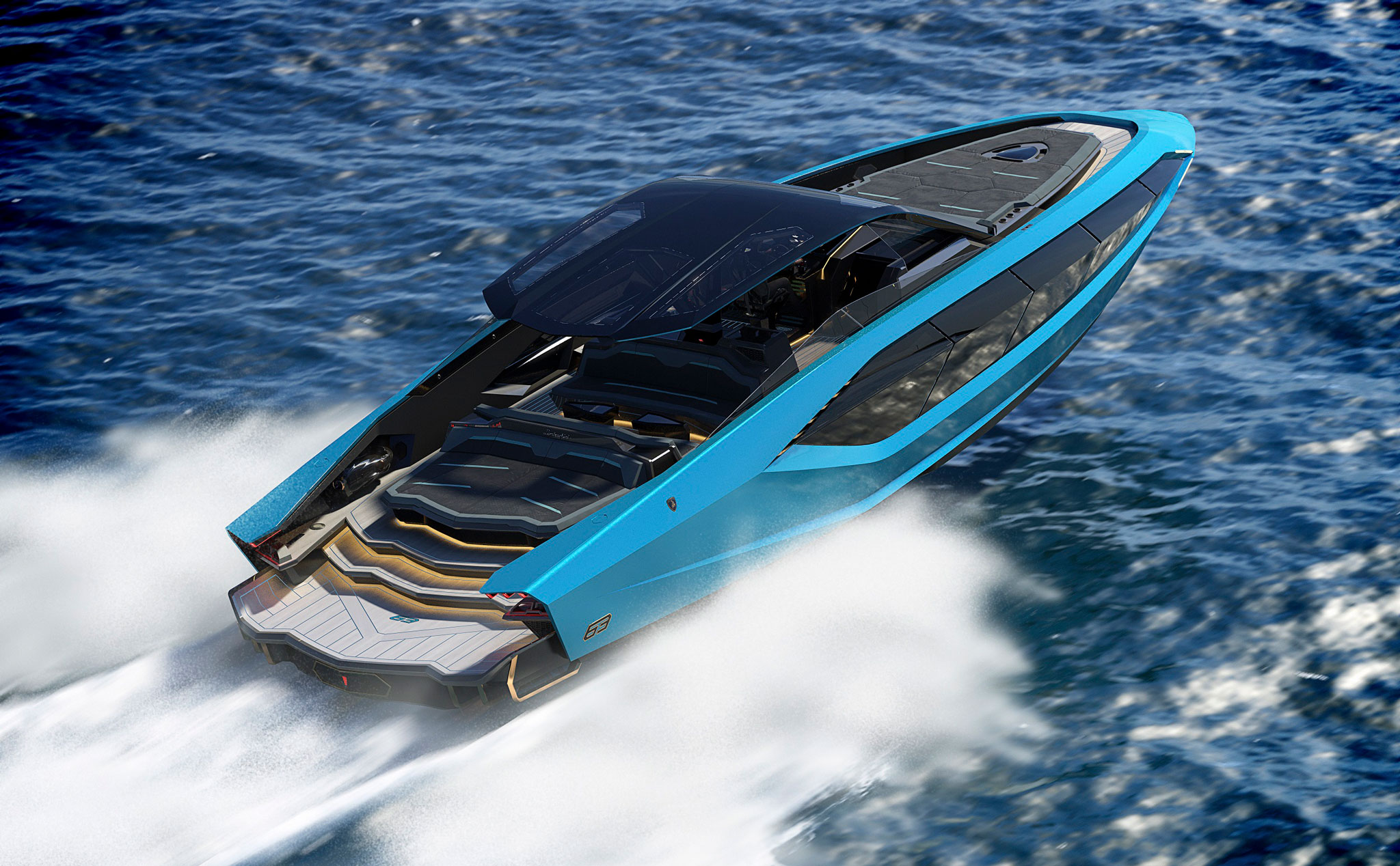 Lamborghini sản xuất du thuyền mạnh 4.000 mã lực, chỉ có 63 chiếc, giá hơn 3 triệu USD