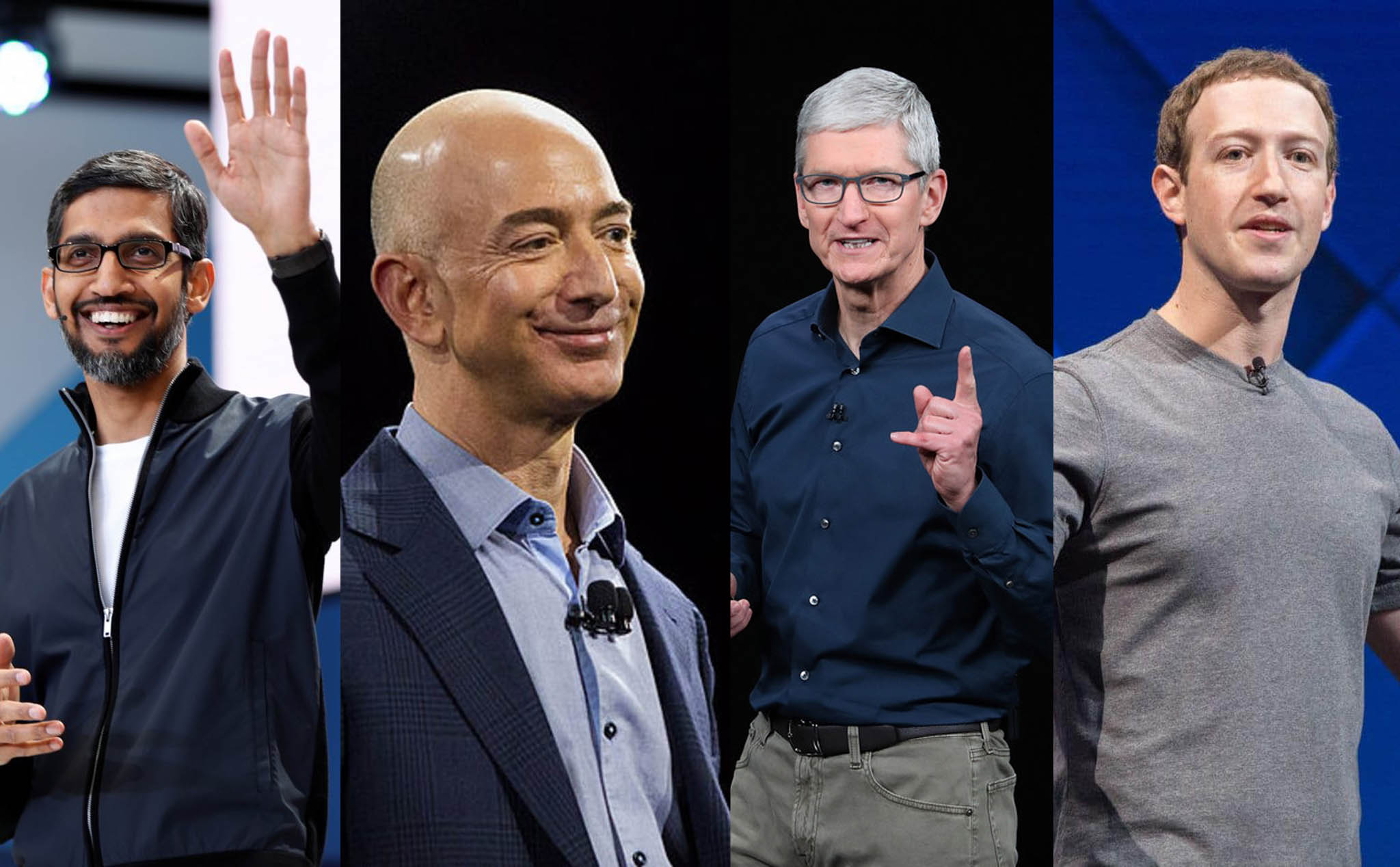 Tim Cook, Zuckerberg, Jeff Bezos và Sundar Pichai sẽ điều trần trước quốc hội Mỹ vì vấn đề độc quyền