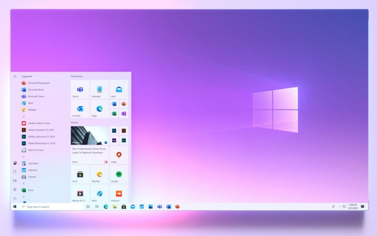 Tạo Windows 10 có Start Menu với icon mới