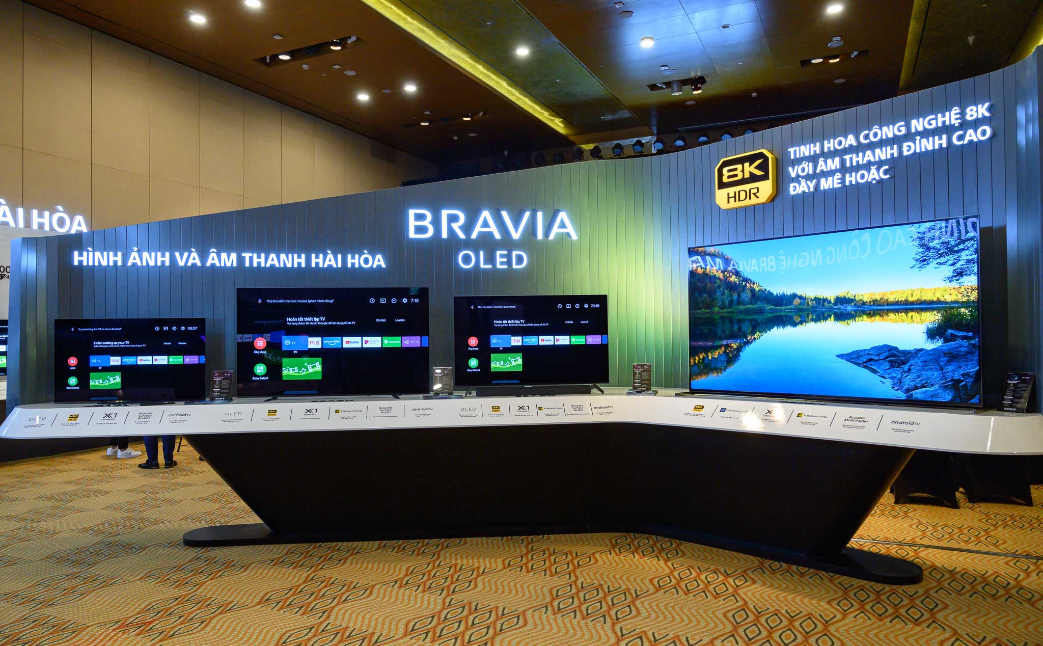 Sony ra mắt TV BRAVIA 8K tại Việt Nam giá 263 triệu, cùng với loại TV BRAVIA 2020