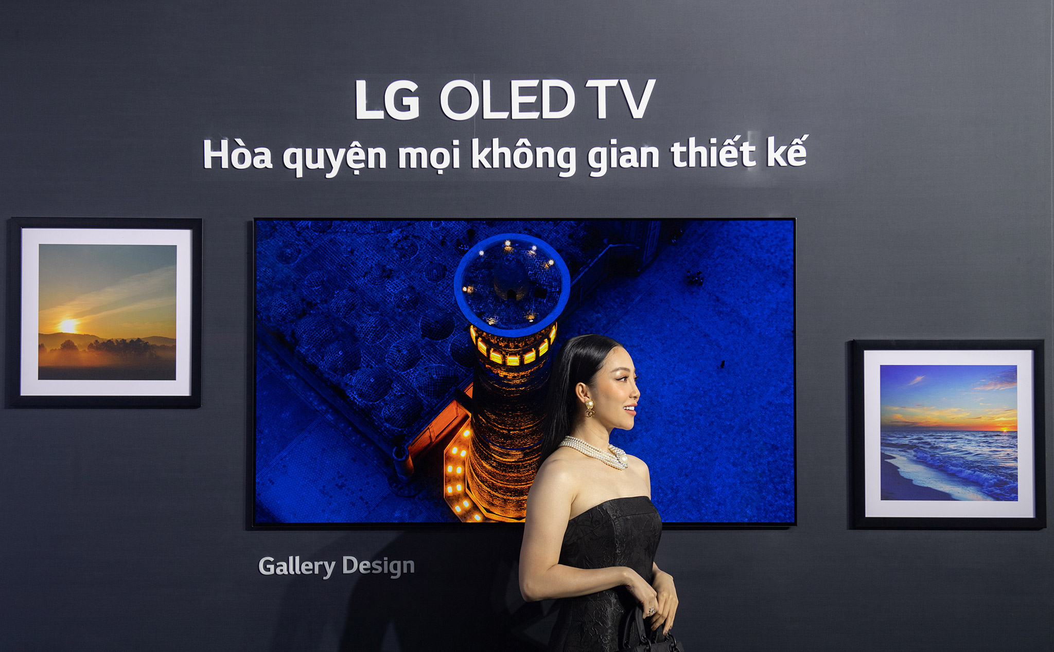Trên tay LG Gallery: OLED, gắn lên tường cực sát