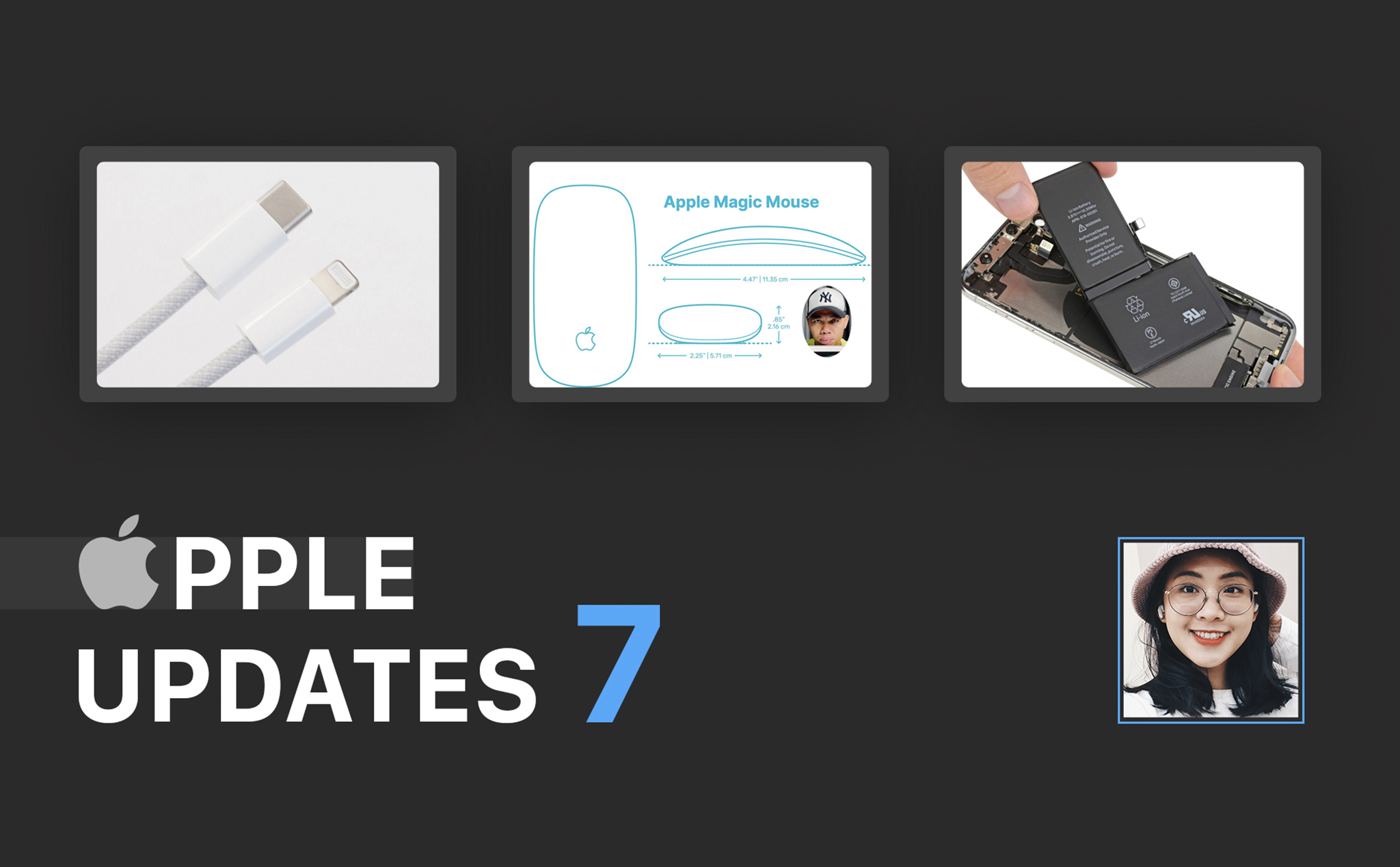 Apple Updates #7: Cáp sạc mới cho iPhone, vì sao cu Hiệp thích Magic Mouse,...