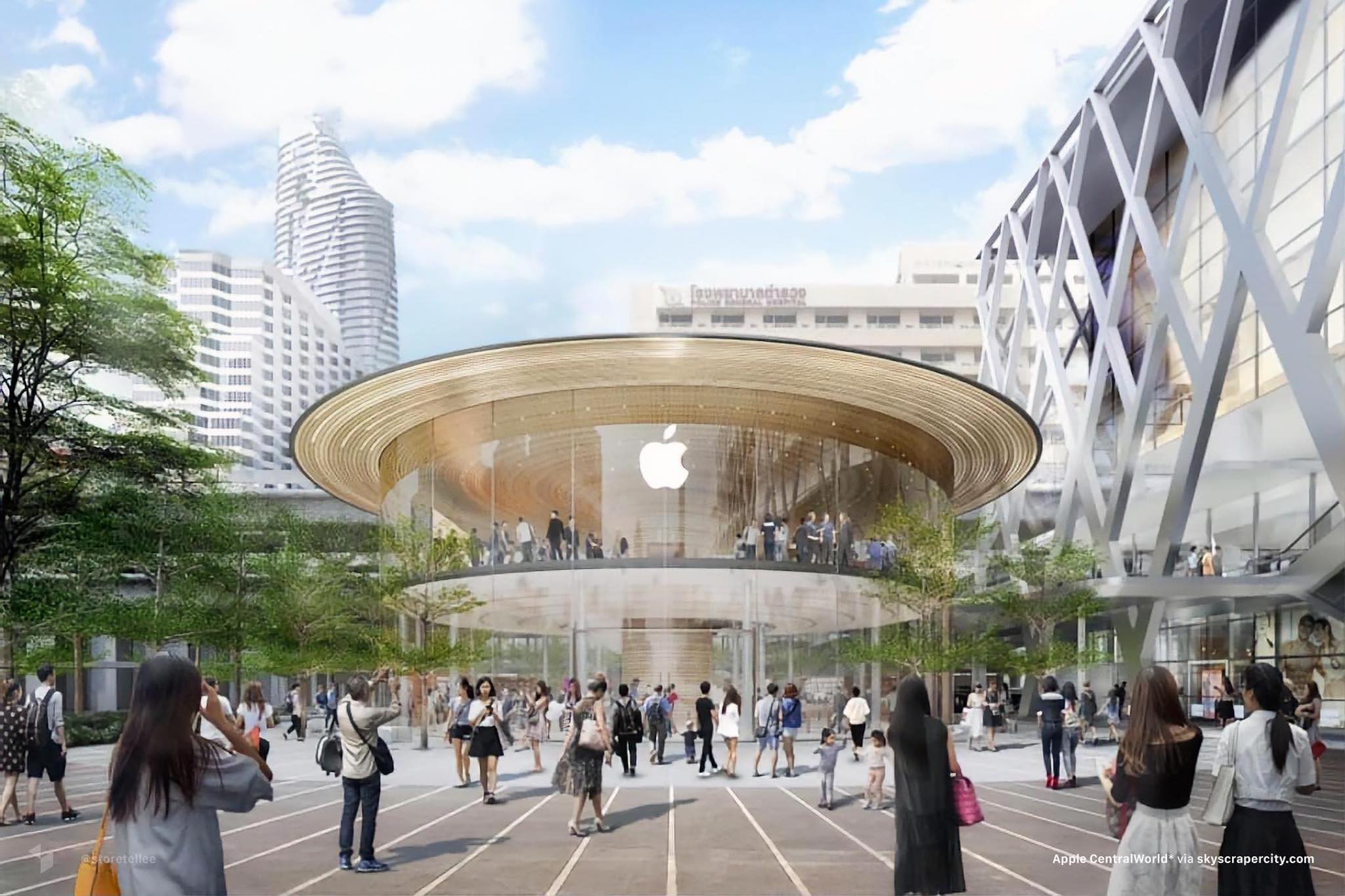 Thái Lan sẽ có Apple Store thứ hai tại Central World Bangkok