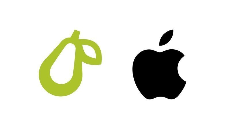 Quá đáng, Apple khởi kiện startup với logo hình quả lê