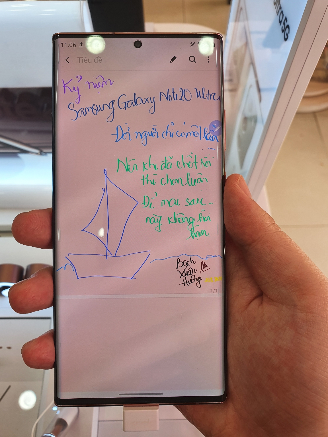 [Topic] Nêu một số cảm nhận về Samsung Galaxy Note20 và Note20 Ultra