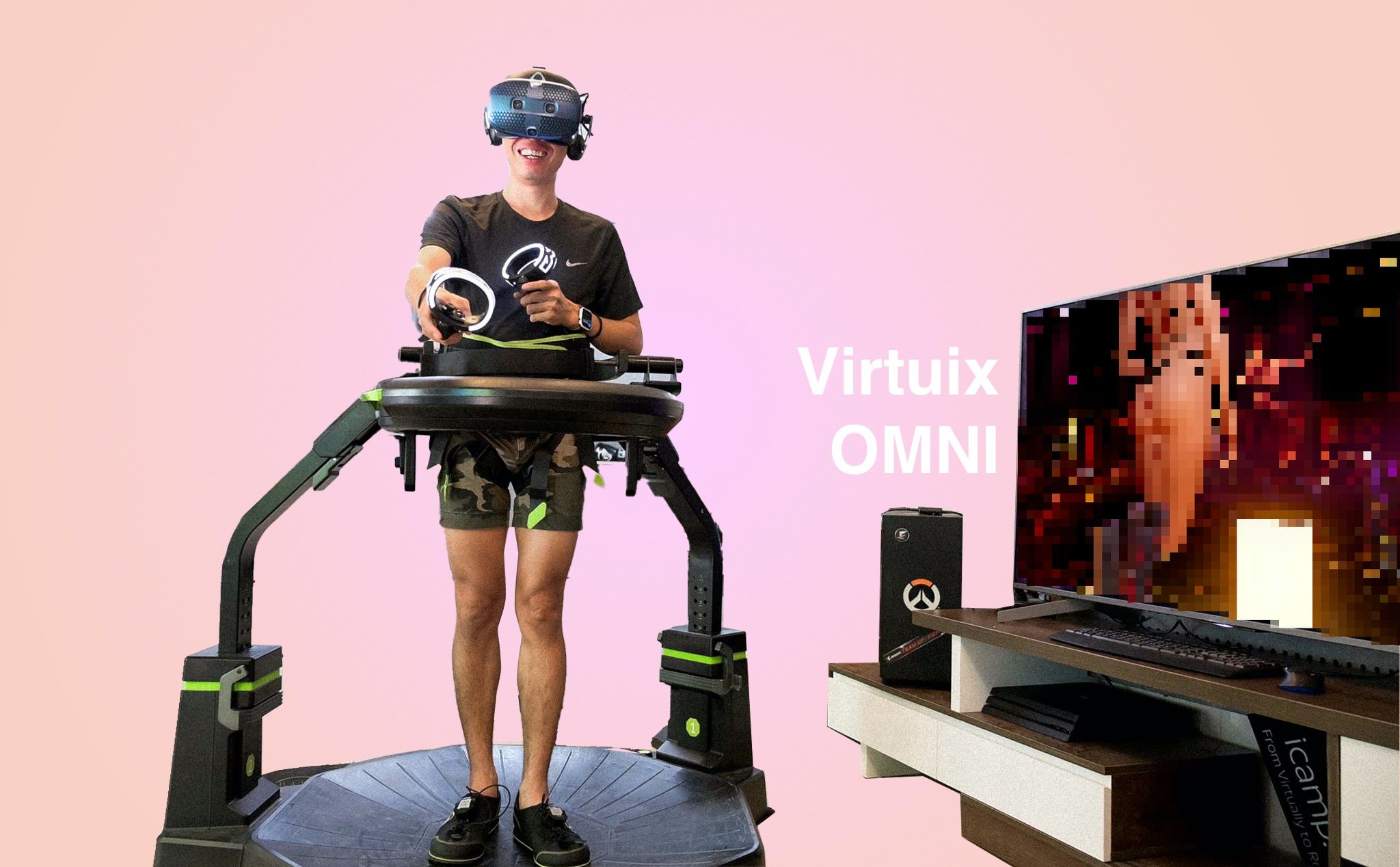 Trên tay Virtuix Omni: hệ thống giúp chạy tự do trong thực tế ảo VR, giá từ 200tr