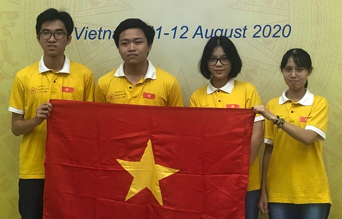 Việt Nam giành huy chương vàng Olympic Sinh quốc tế
