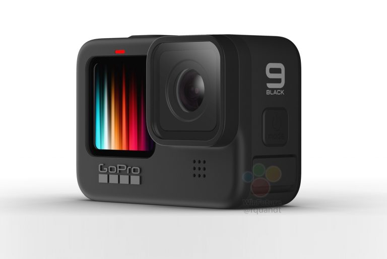 Hình ảnh rò rỉ GoPro HERO9 Black, có màn hình màu phía trước, tháng 9 ra mắt?