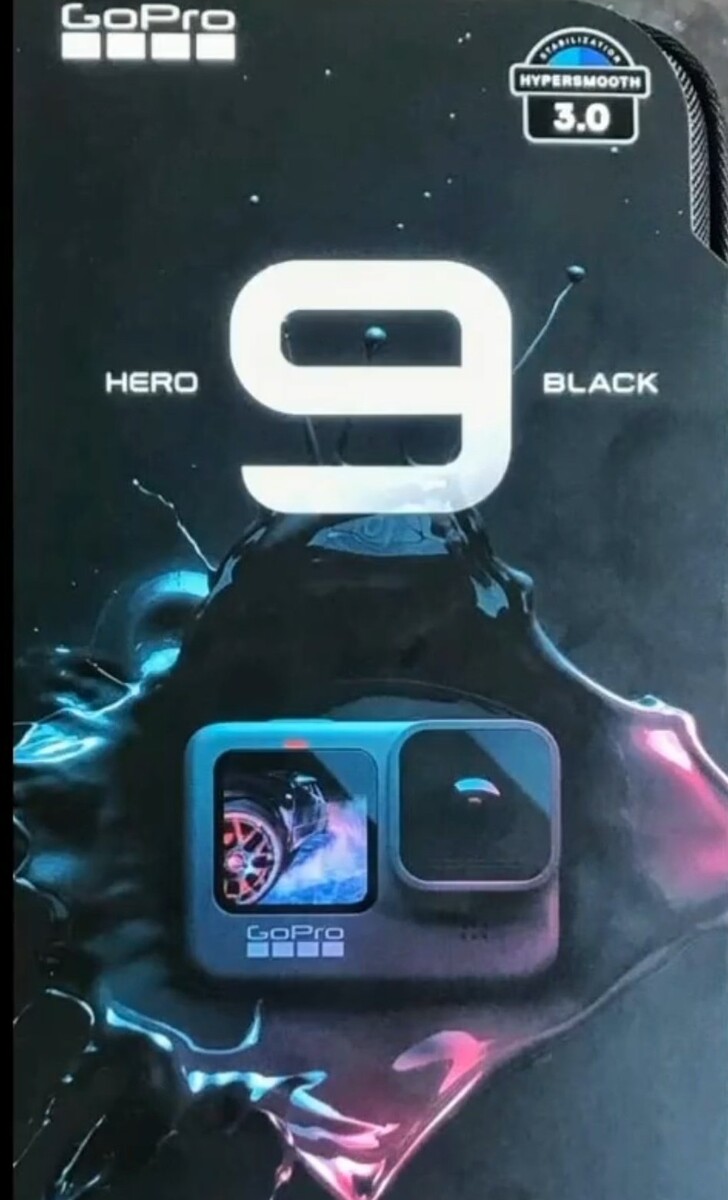 Có thể đây là hình ảnh vỏ hộp GoPro HERO9 Black sắp ra mắt?