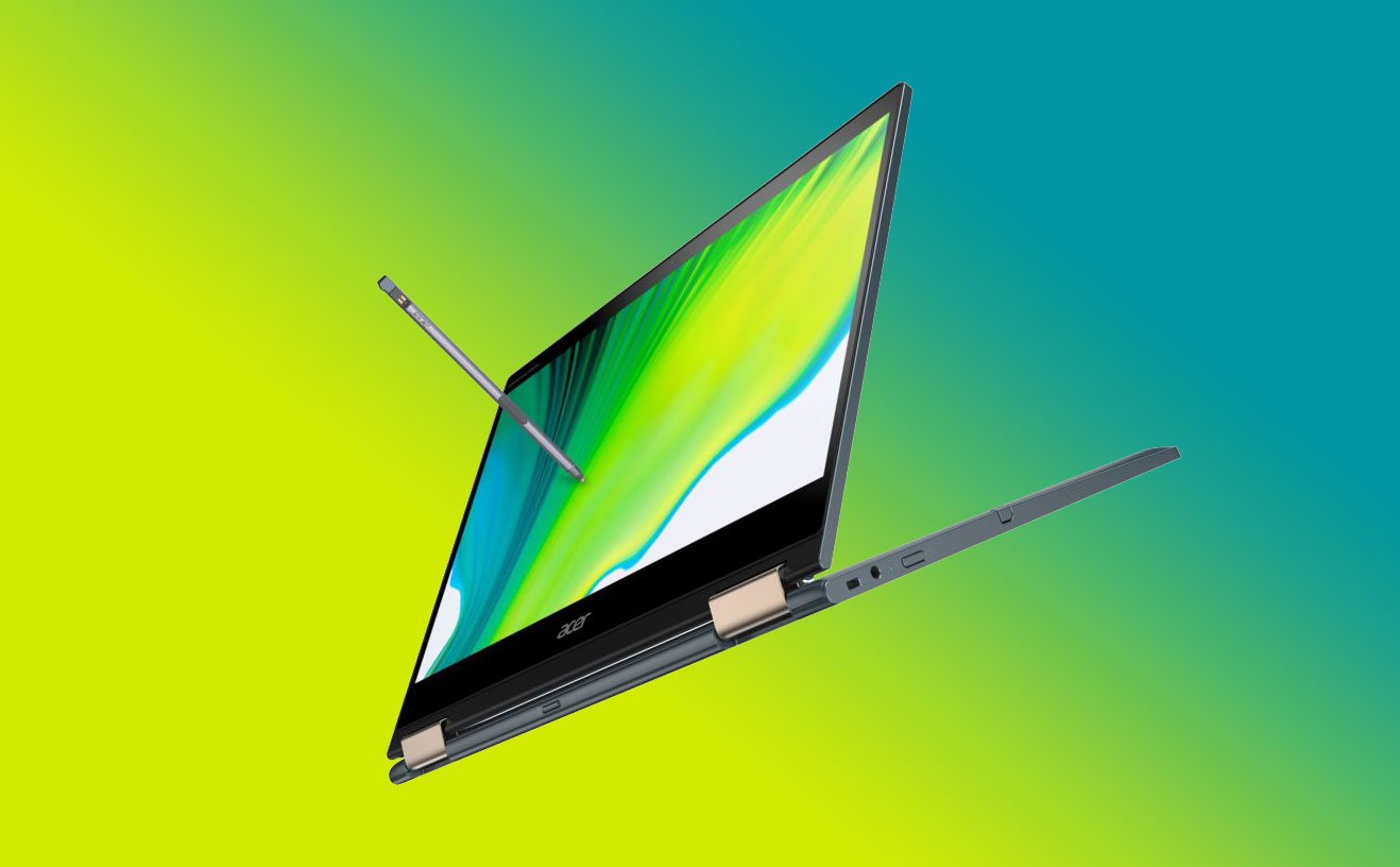 Acer Spin 7: laptop đầu tiên dùng chip Snapdragon 8cx Gen 2, mạnh gần bằng Core i5 Ice Lake