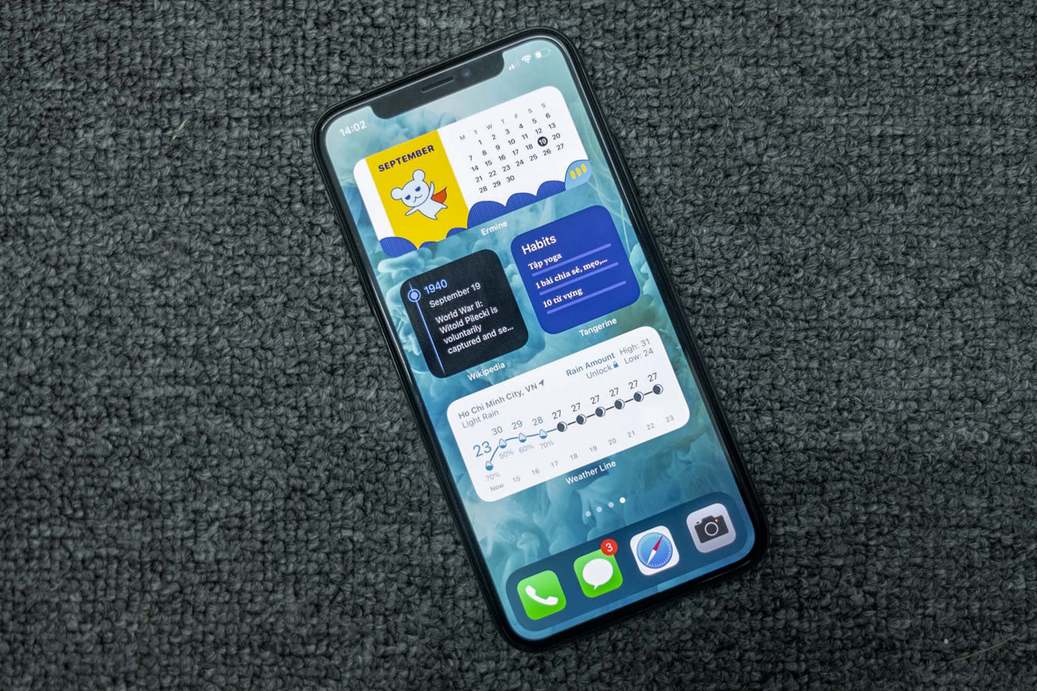 10 Widgets trên iOS 14 - Vừa tiện vừa đẹp màn hình chính