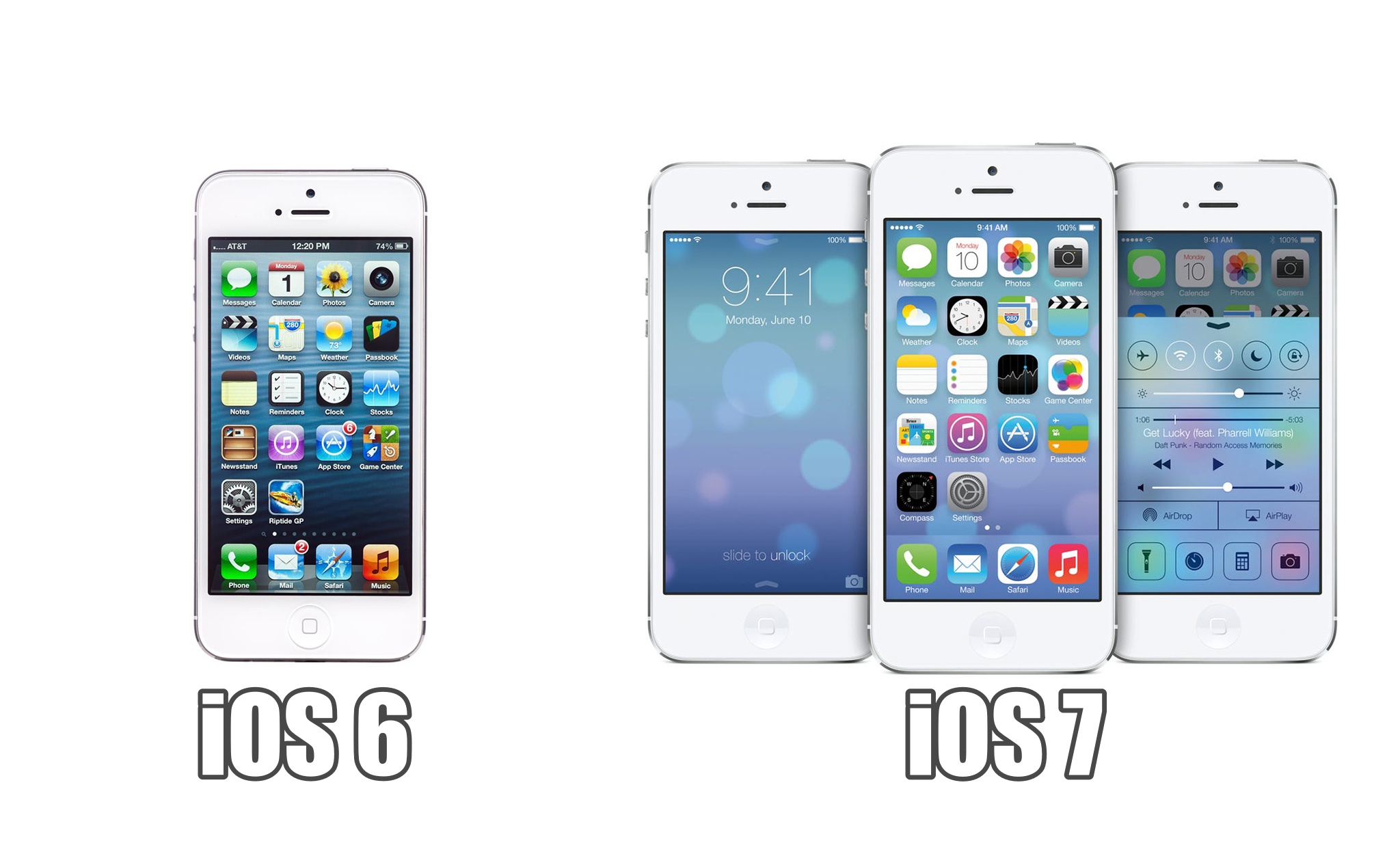 Nhìn lại iOS 7 - bản cập nhật thay đổi rất nhiều trên iPhone