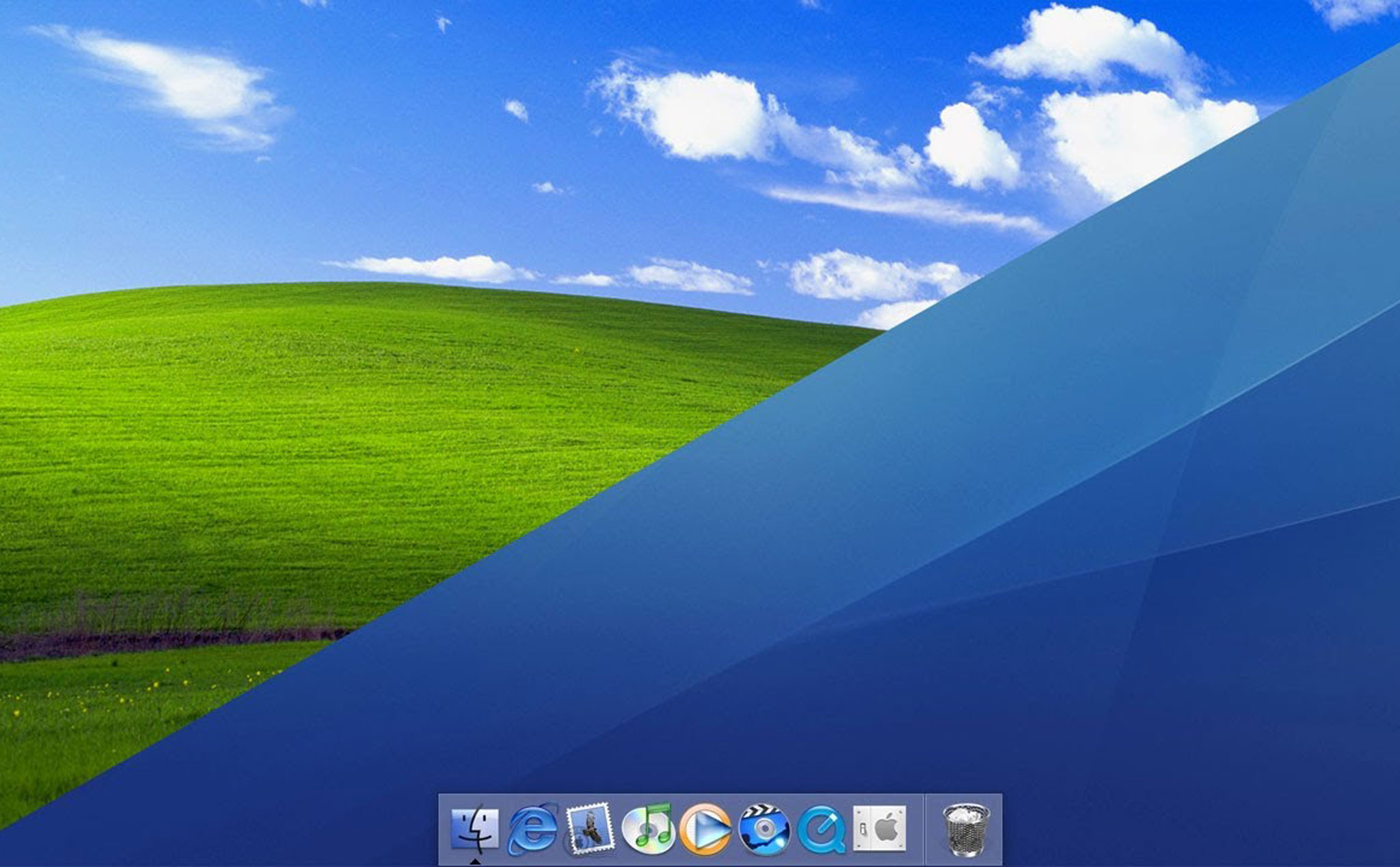 Windows XP đã từng có giao diện giống như macOS
