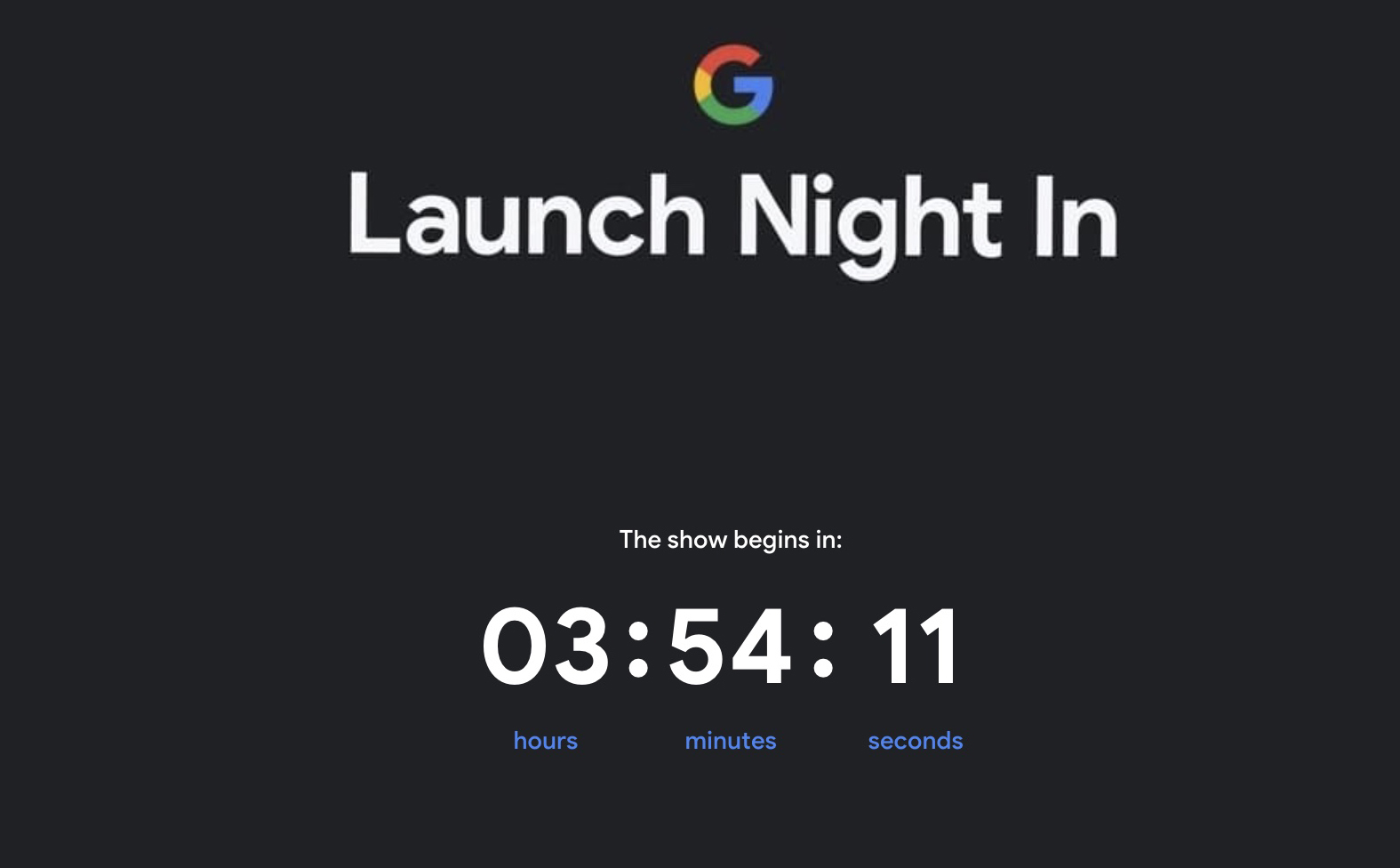 4 tiếng nữa là sự kiện Google ra mắt phần cứng