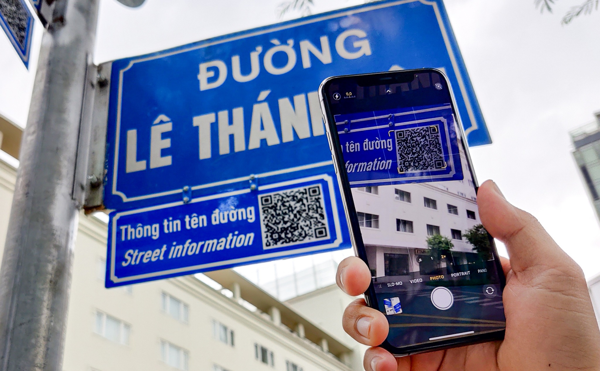 Bảng tên đường ở Sài Gòn bổ sung QR Code: cung cấp thông tin vị trí, lịch sử xây dựng và nhân vật