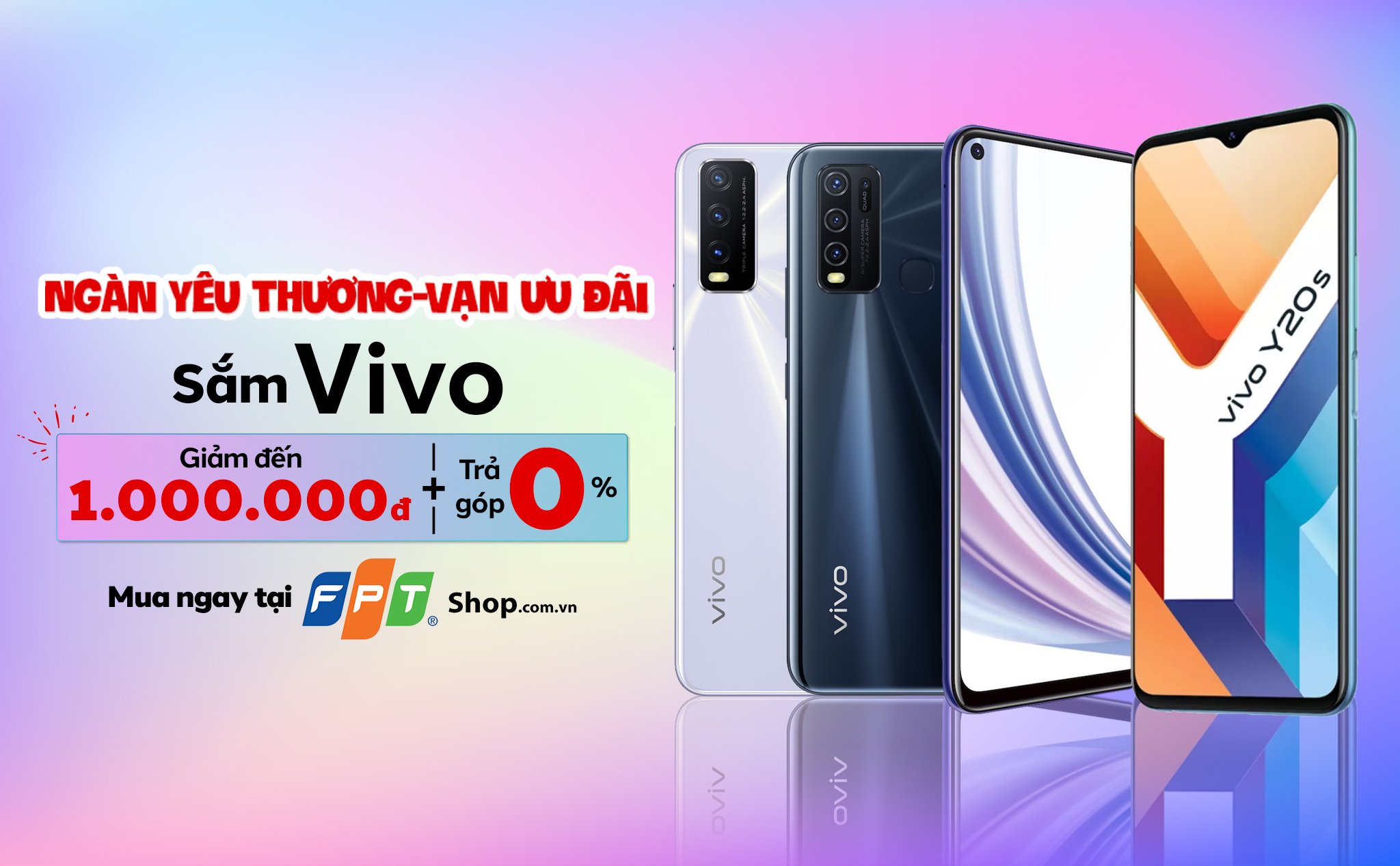 [QC] Điện thoại Vivo đang giảm sốc đến 1.000.000 đồng tại FPT Shop