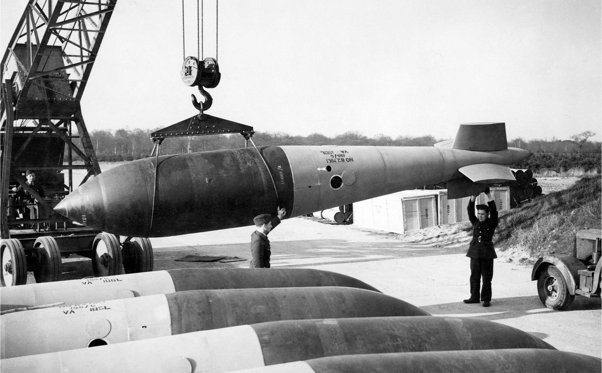 Quân đội Ba Lan vừa tháo gỡ một quả bom 6 tấn "Tallboy" còn sót lại từ thời thế chiến II của Anh