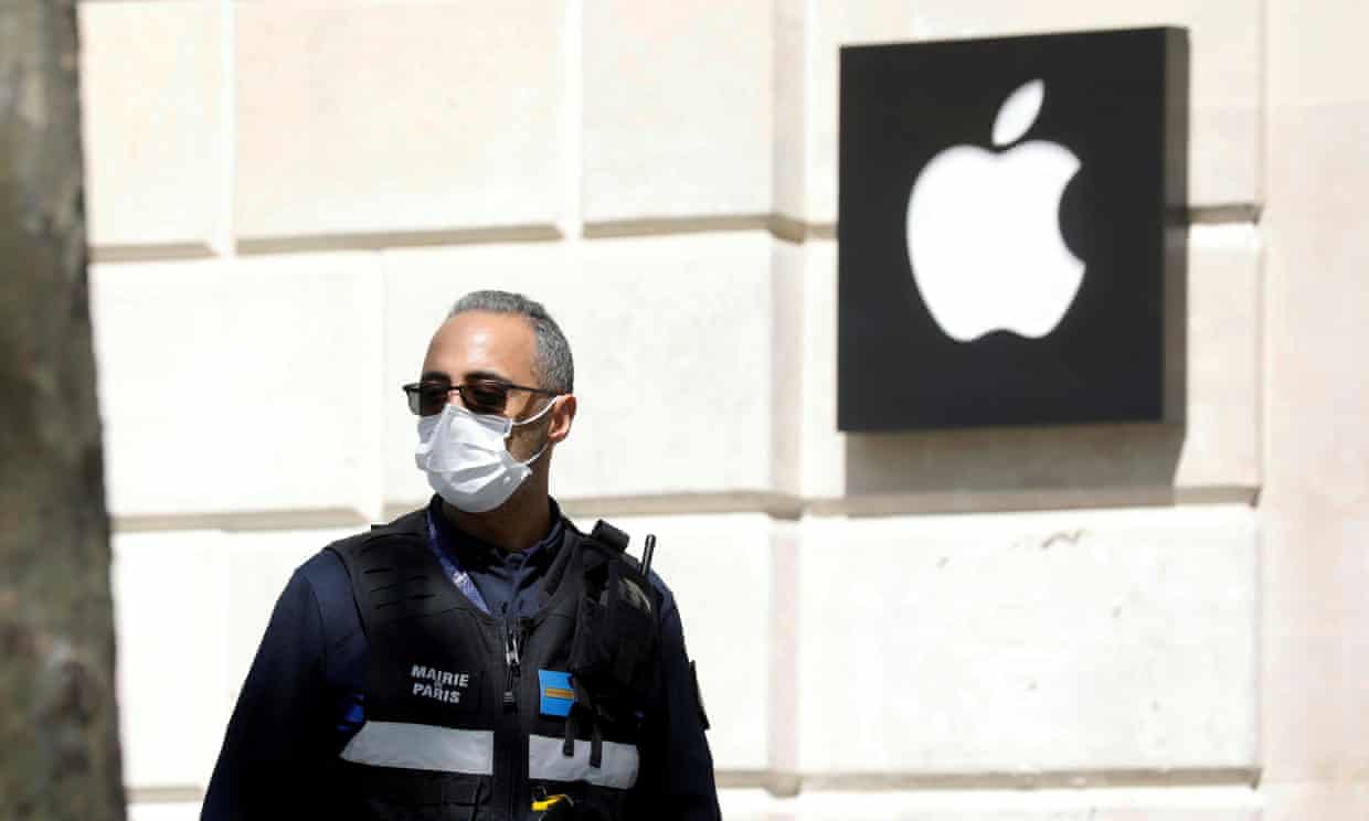 Apple tạm đóng cửa 17/20 cửa hàng ở Pháp do phong tỏa toàn quốc, chuyển sang bán hàng dạng Express.