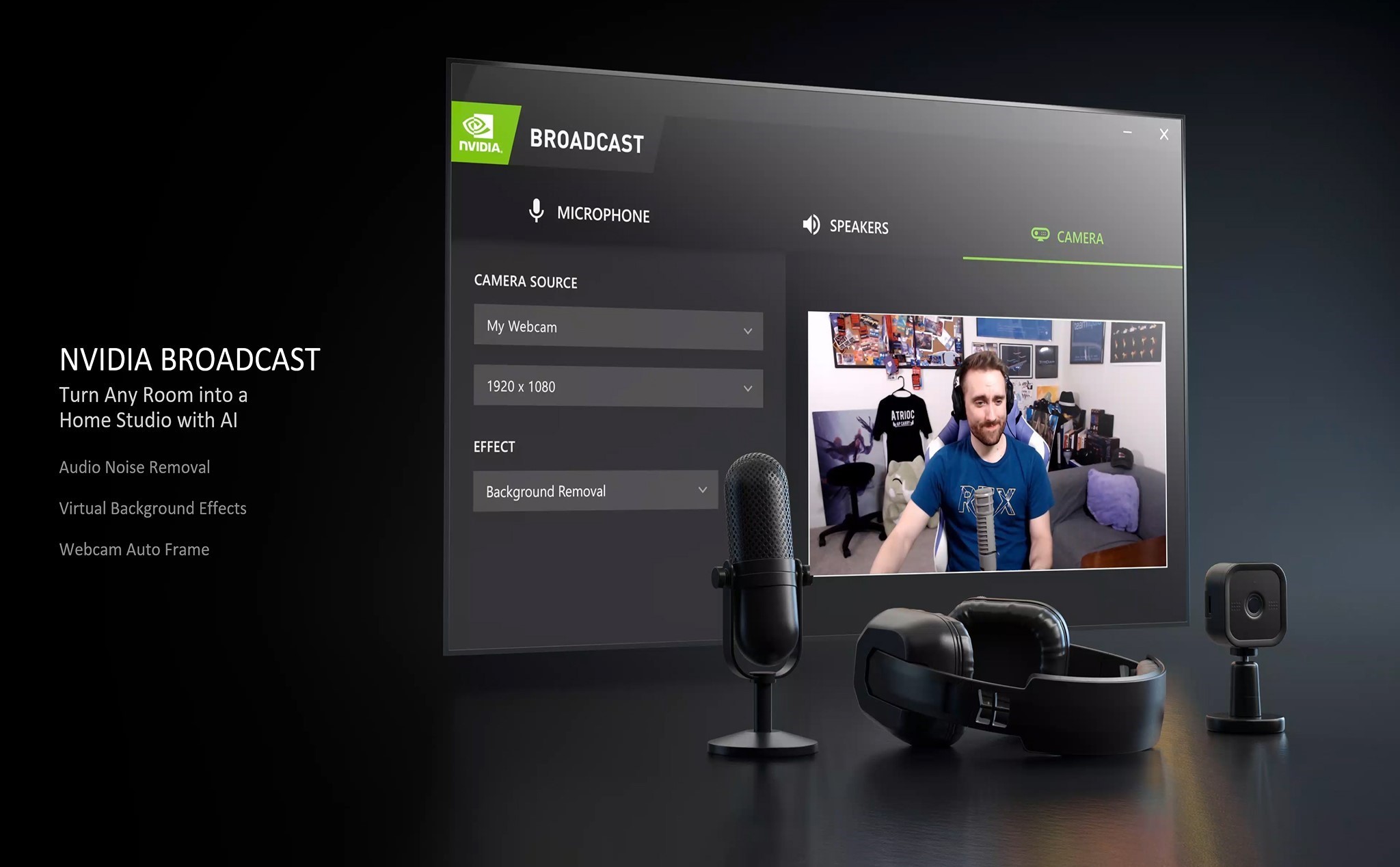 Nvidia Broadcast là một công cụ tuyệt vời để xoá phông và có thể được sử dụng cùng với card đồ họa. Hãy xem các ảnh của chúng tôi để tận hưởng sức mạnh của công nghệ Nvidia Broadcast.