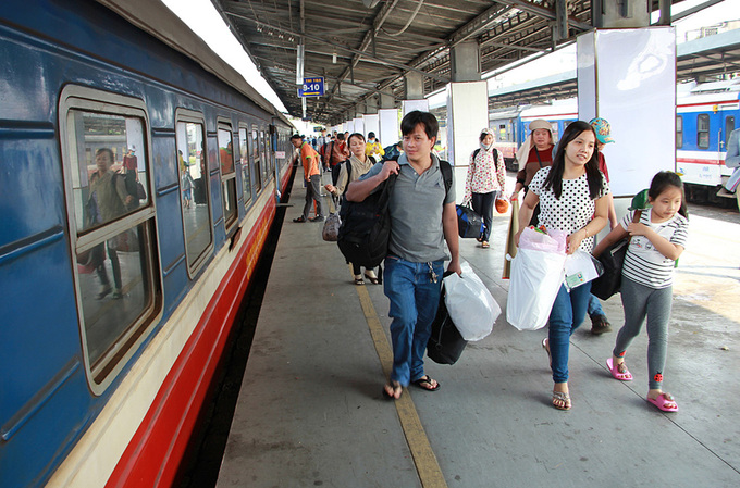 Đường sắt Sài Gòn giảm 50% giá vé