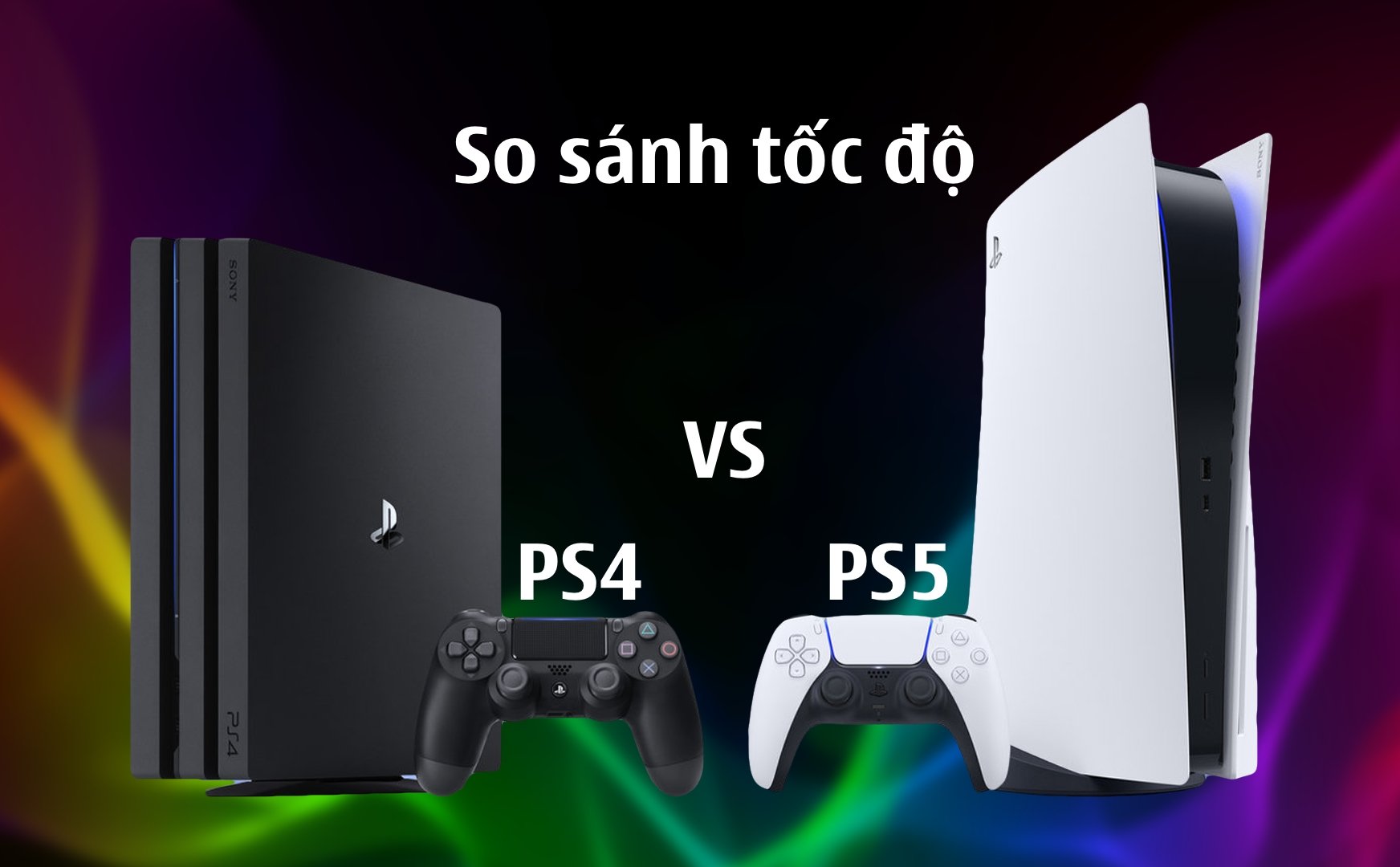 So sánh tốc độ load game của PS4 Pro và PS5: PS5 nó nhanh thật các cụ ạ!