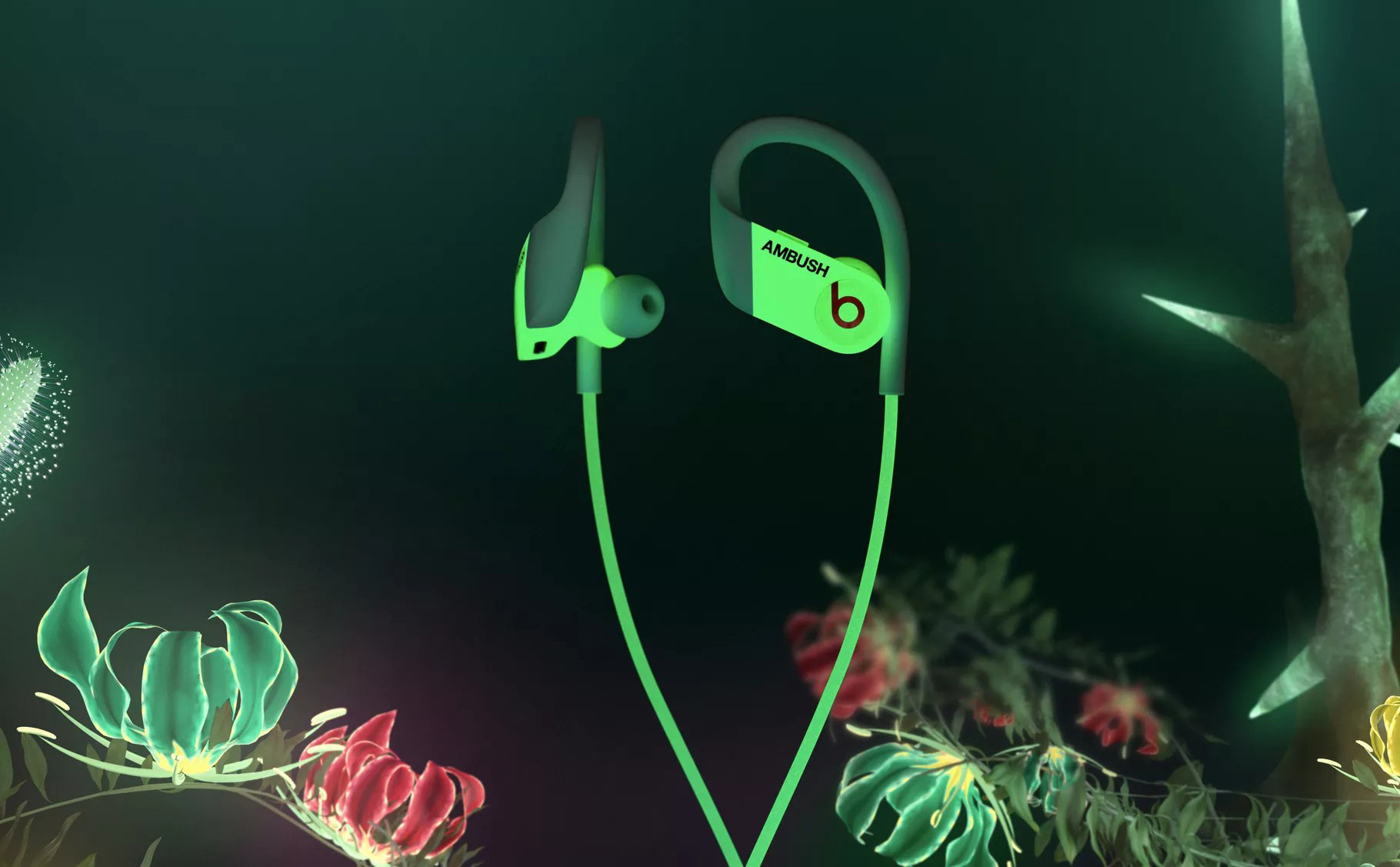 Beats Collab với AMBUSH ra mắt Powerbeats có khả năng phát sáng trong đêm, giá 200$