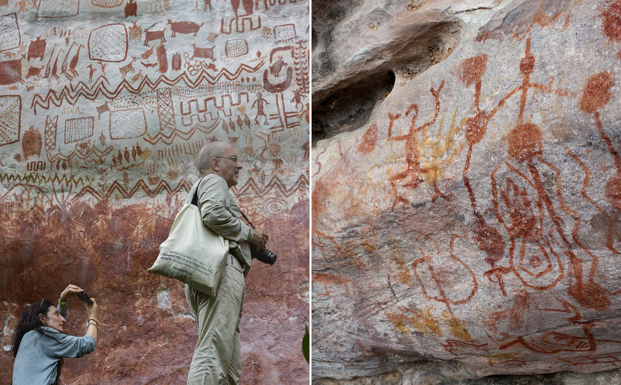 Phát hiện hàng chục ngàn bức tranh trên đá ở Amazon có niên đại 12.500 năm