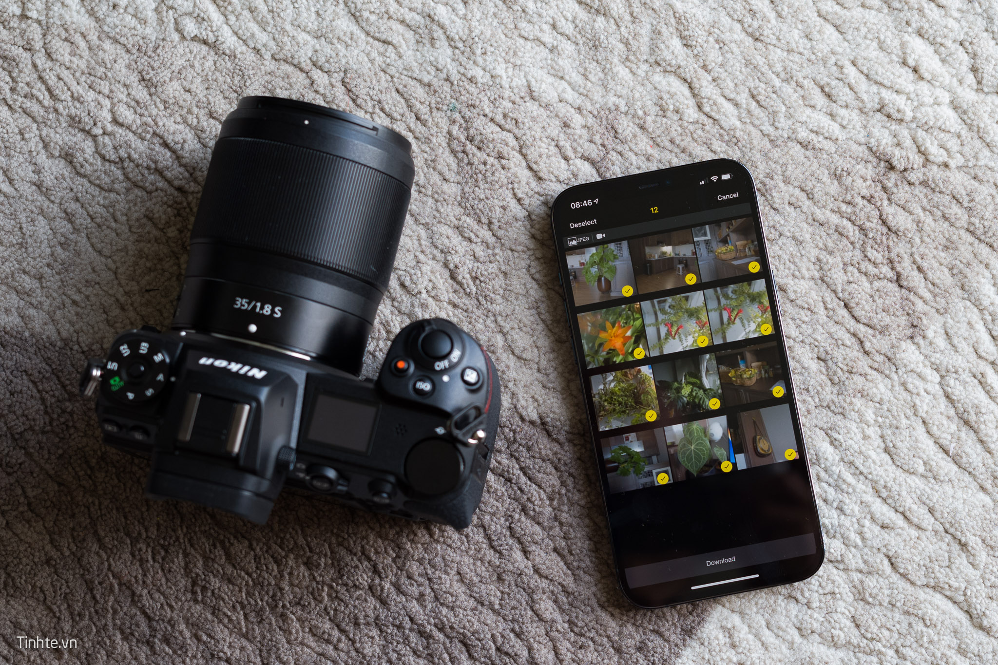 Nikon SnapBridge: chuyển hình từ máy ảnh đến điện thoại kể cả khi máy ảnh đang tắt