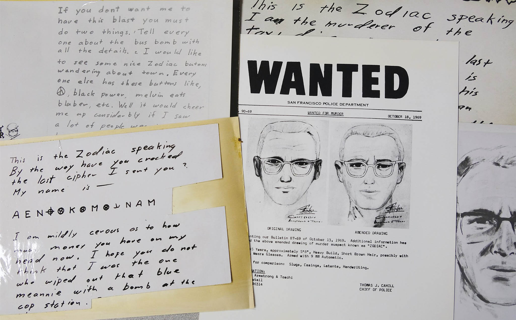 Lá thư bí ẩn của kẻ giết người hàng loạt Zodiac Killer sau 51 năm đã được giải mã!