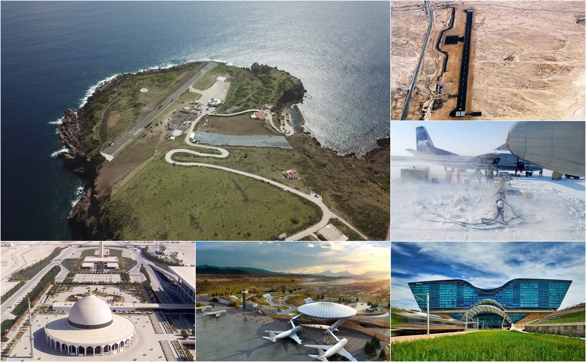 12 sân bay đặc biệt nhất trên thế giới