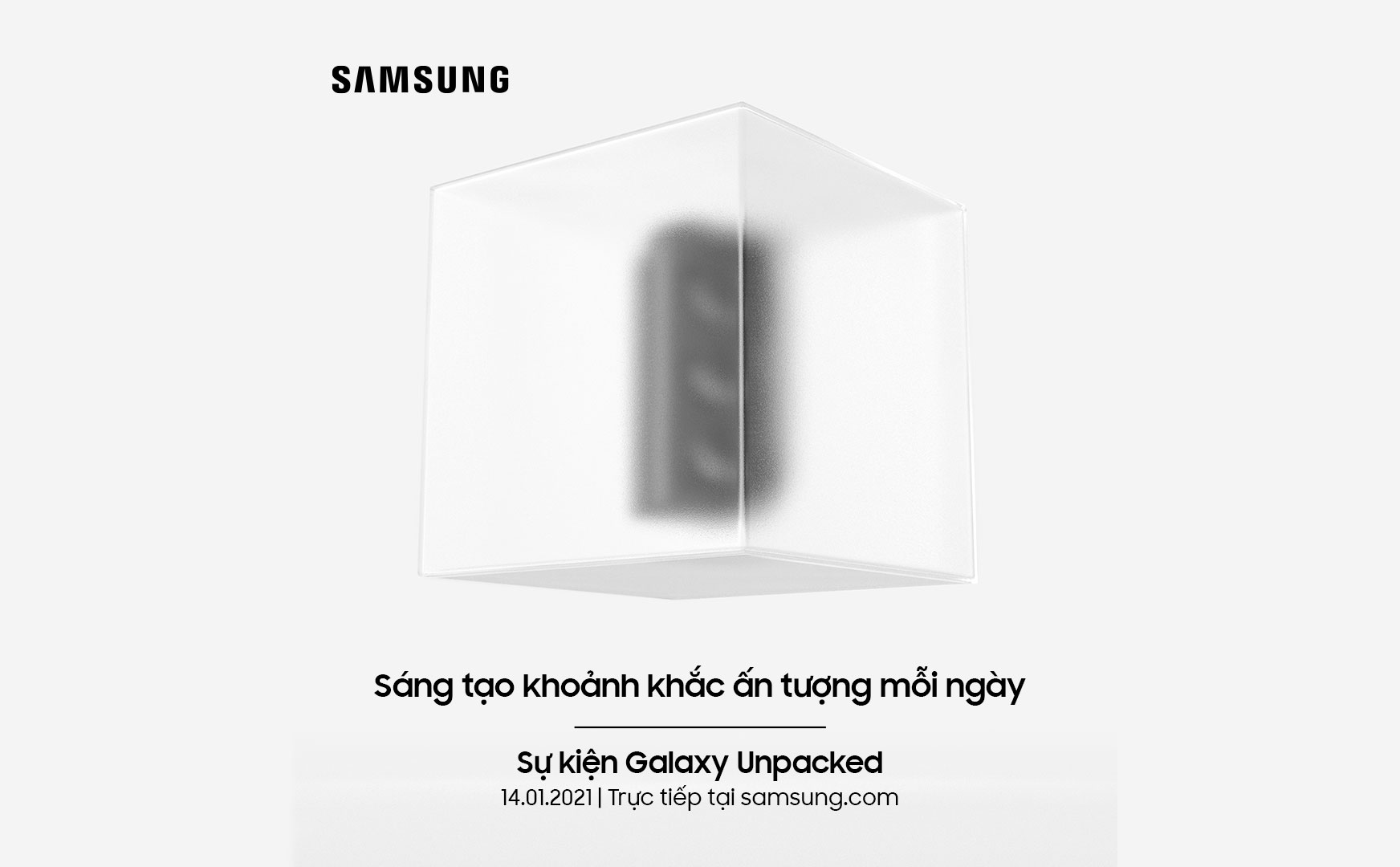 Chính thức: Samsung gửi thử mời sự kiện Unpack diễn ra vào ngày 14/1
