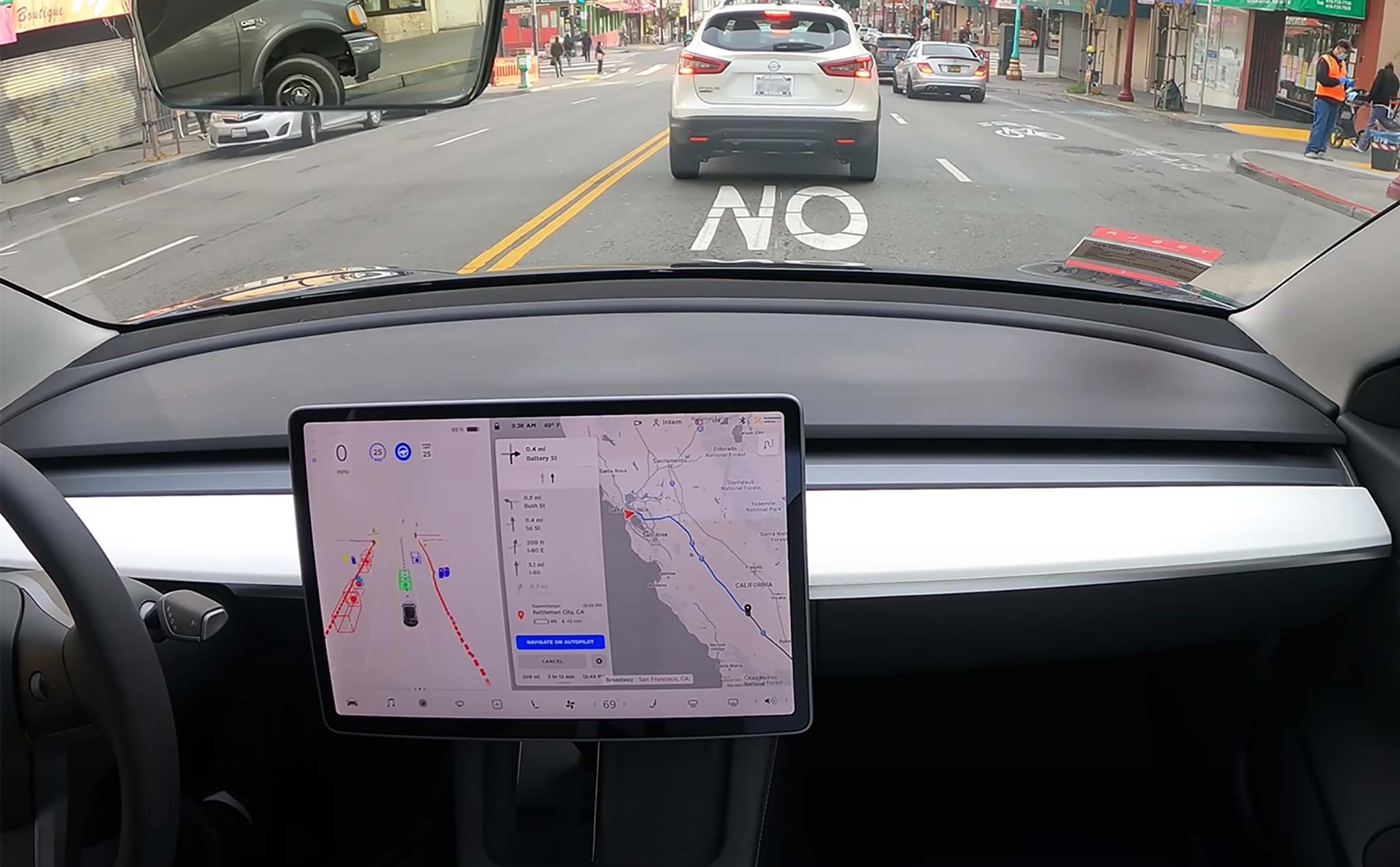[Video] Tesla Model 3 gần như tự chạy hoàn toàn từ San Francisco tới Los Angeles