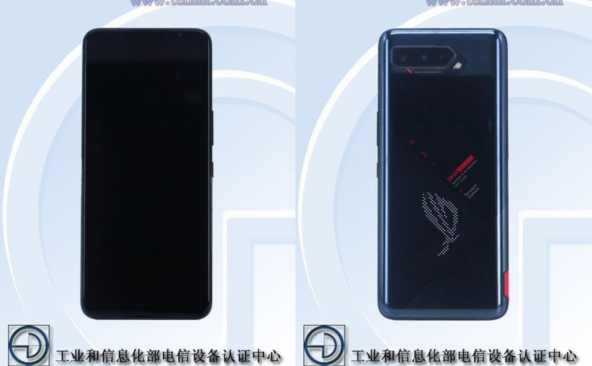 Rò rỉ hình ảnh và thông số ROG Phone 5: Snapdragon 888, màn hình phụ ở mặt lưng, pin 6000mAh