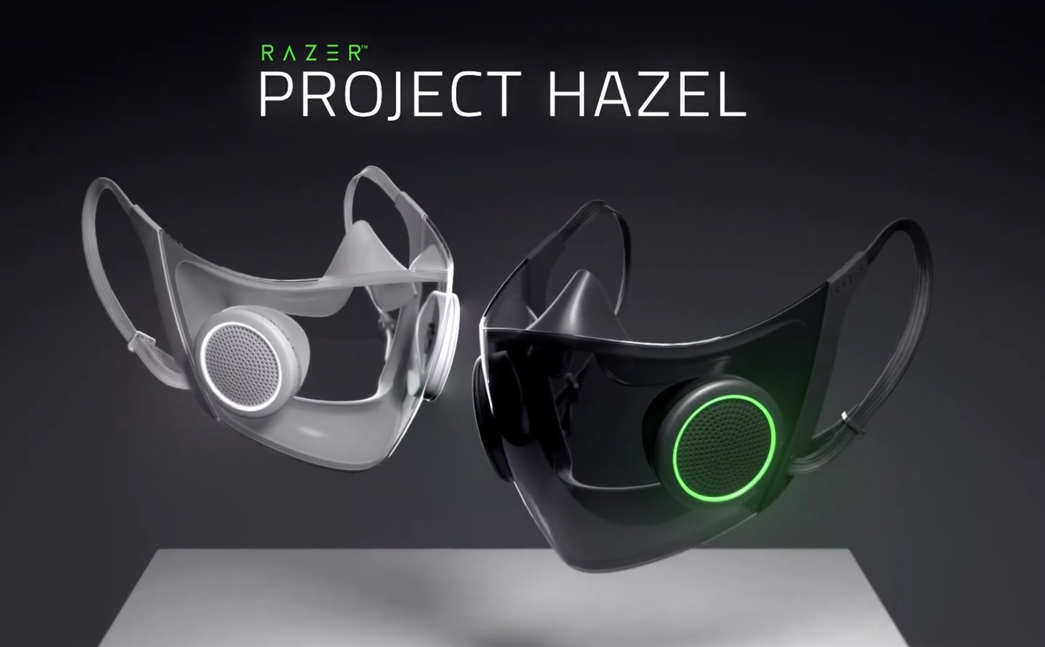Project Hazel - Concept khẩu trang high-tech của Razer: ngăn giọt bắn, lọc không khí, tự khử khuẩn