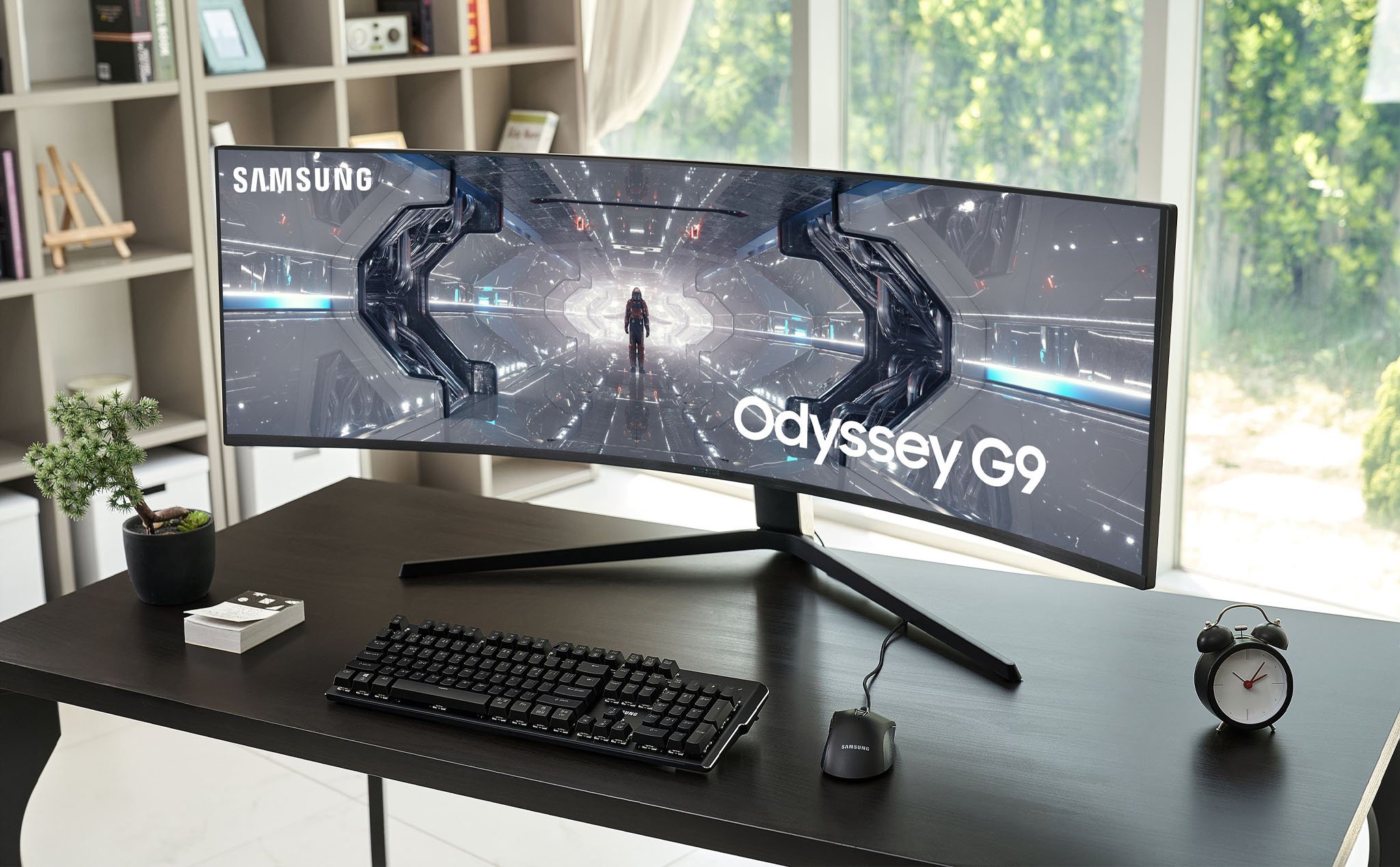 Samsung Odyssey G9 nâng cấp bản 2021: Tấm nền Quantum Mini LED, hiển thị HDR tối đa 2000 nits