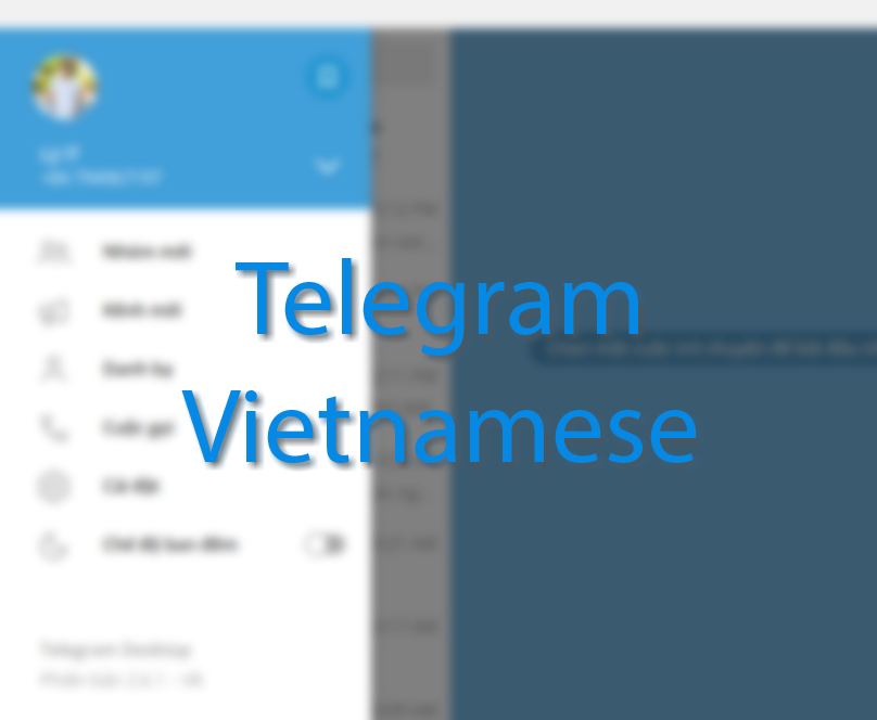 Cài tiết Việt cho Telegram!...