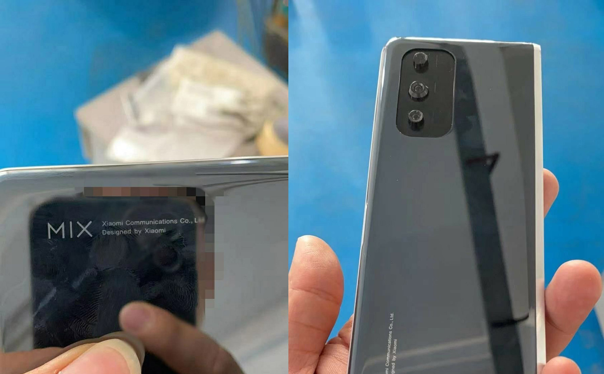 Lộ hình ảnh về chiếc điện thoại màn hình gập đầu tiên của Xiaomi